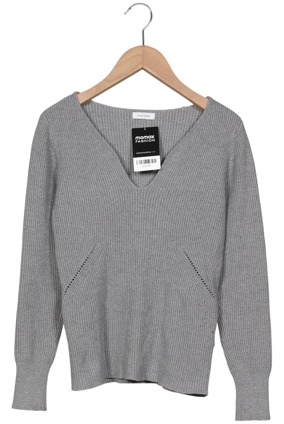 

Lascana Damen Pullover, grau, Gr. 32