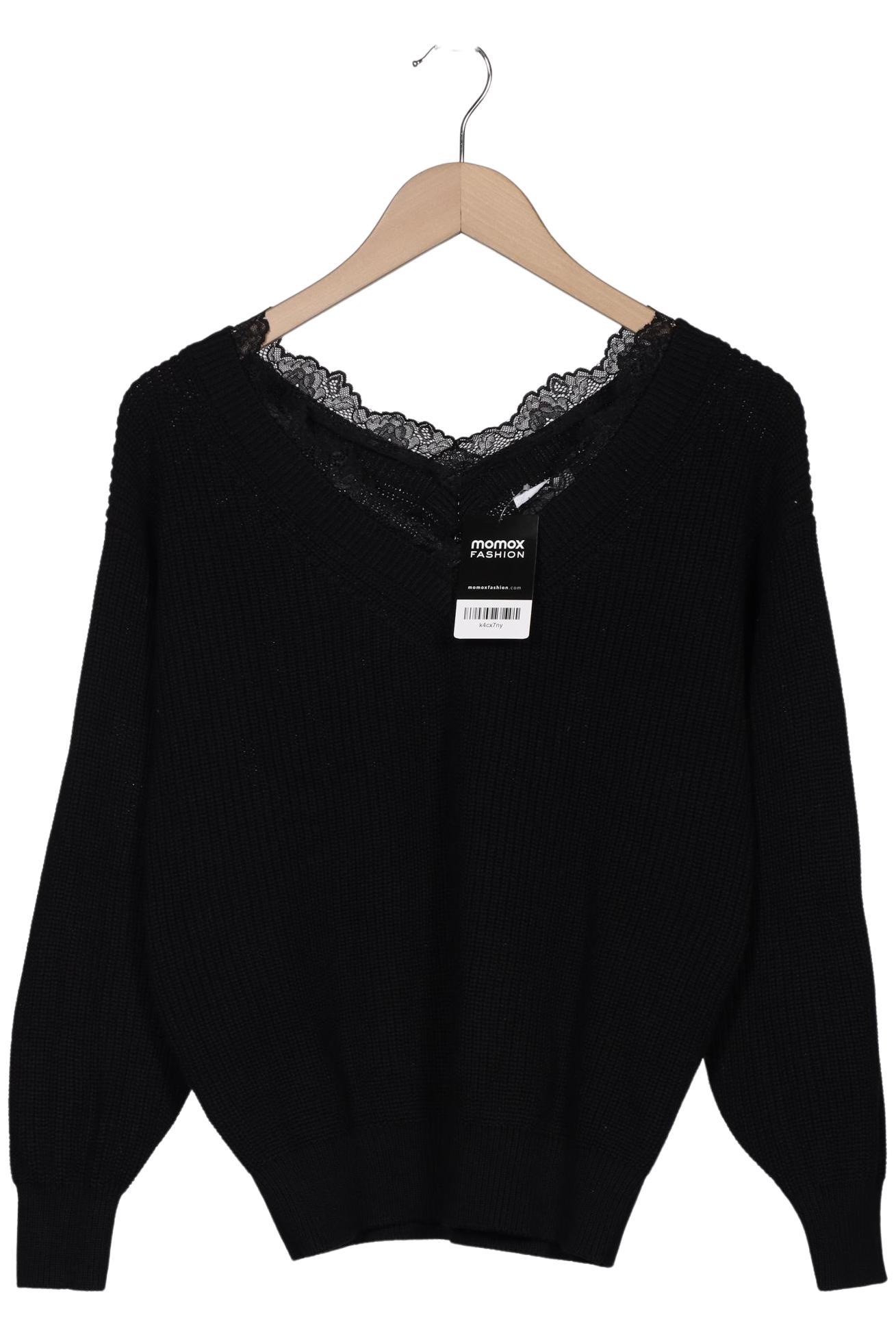 

Lascana Damen Pullover, schwarz, Gr. 32