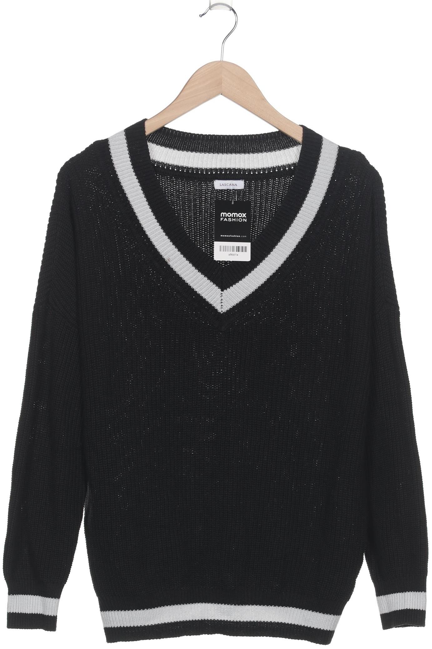 

Lascana Damen Pullover, schwarz, Gr. 40