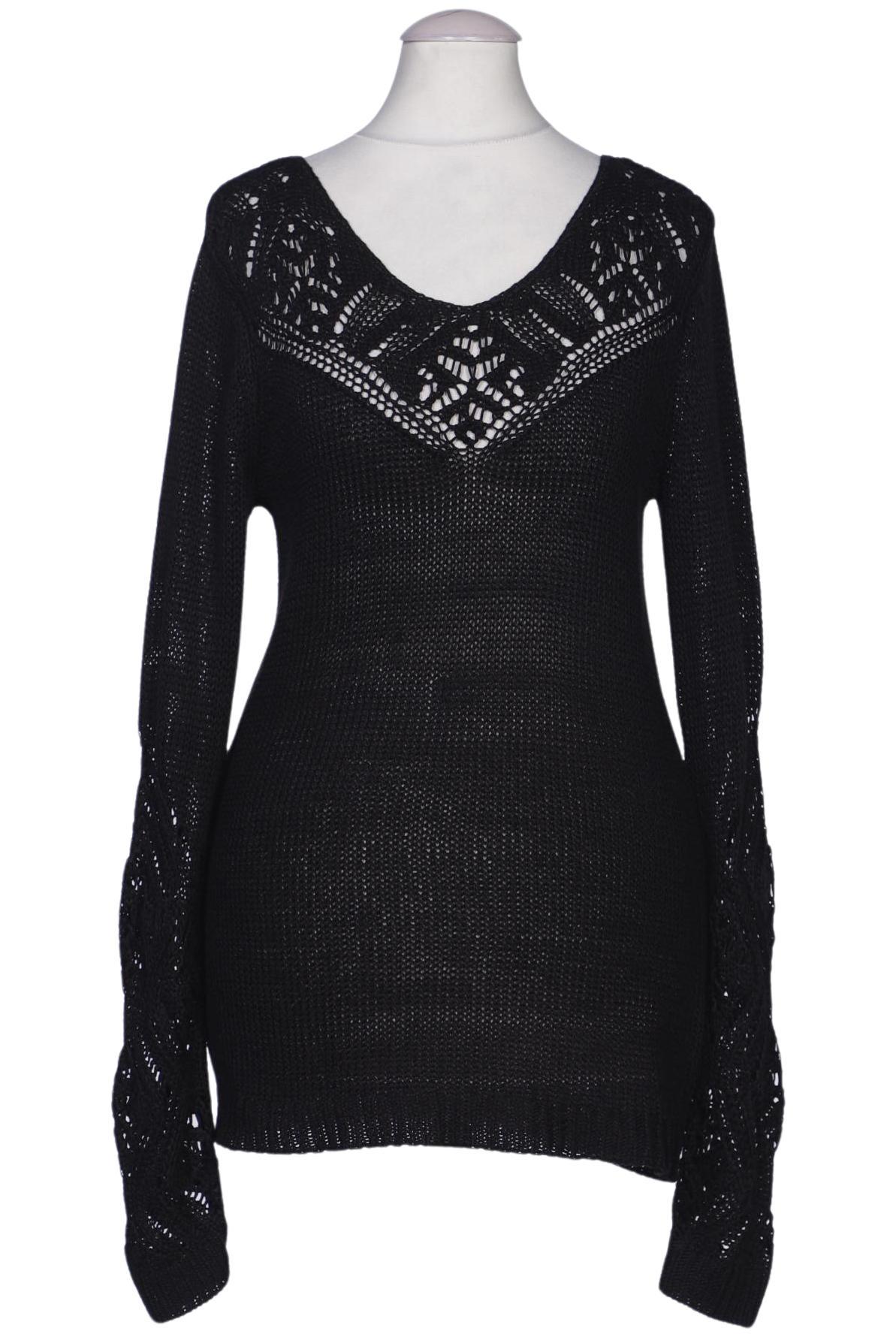 

Lascana Damen Pullover, schwarz, Gr. 32