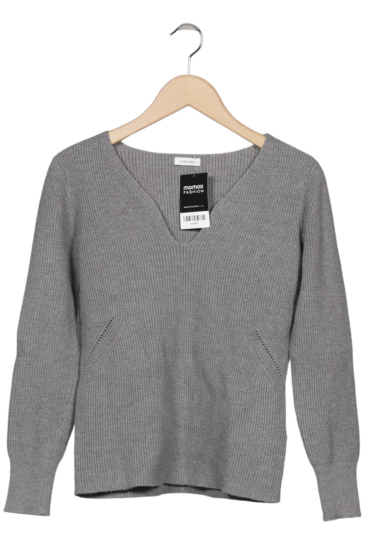 

Lascana Damen Pullover, grau, Gr. 40