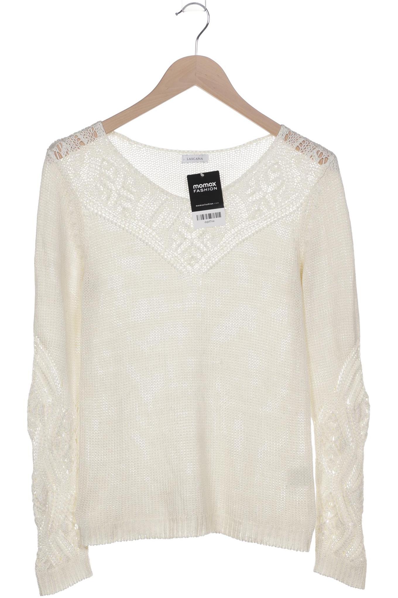

Lascana Damen Pullover, cremeweiß, Gr. 36
