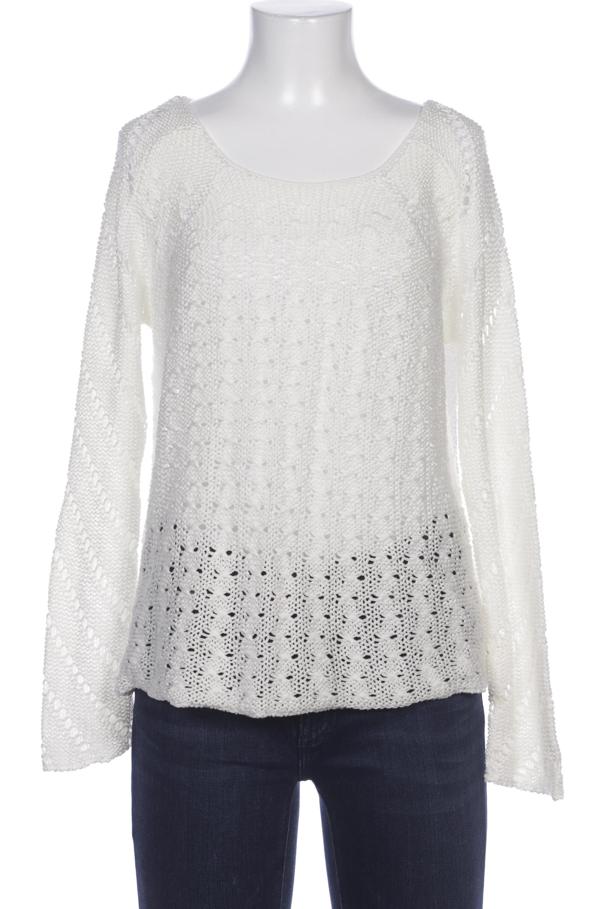 

Lascana Damen Pullover, weiß, Gr. 36