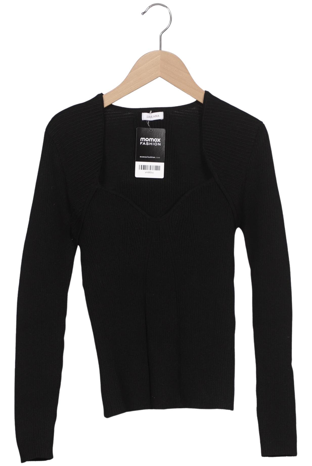 

Lascana Damen Pullover, schwarz, Gr. 36