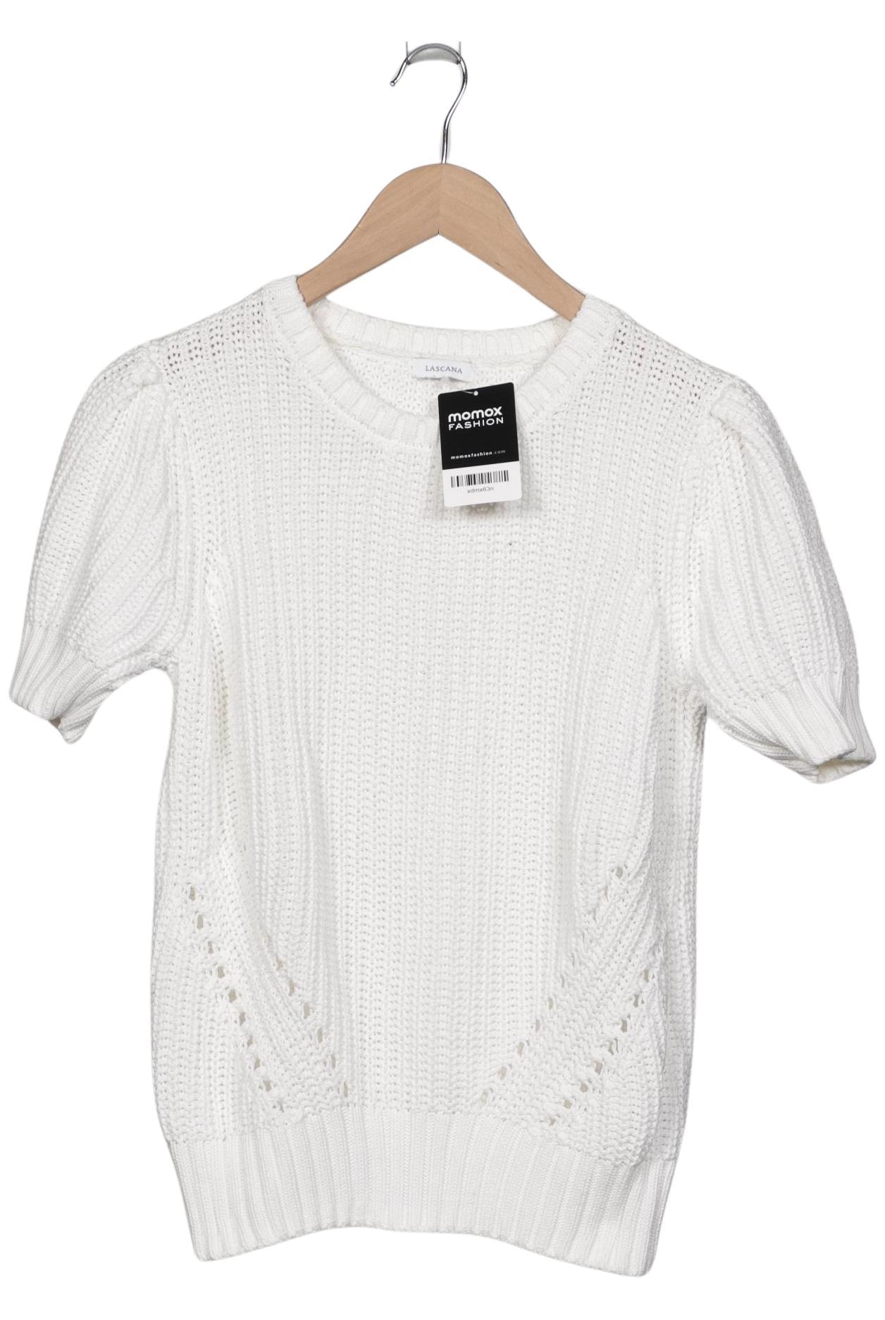 

Lascana Damen Pullover, weiß, Gr. 36