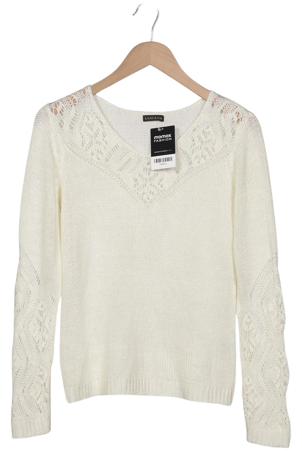 

Lascana Damen Pullover, cremeweiß, Gr. 36