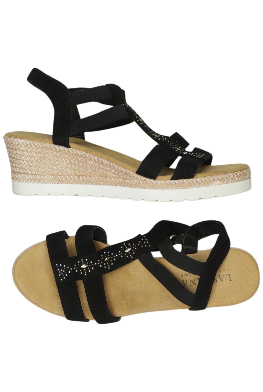 

Lascana Damen Sandale, schwarz, Gr. 39