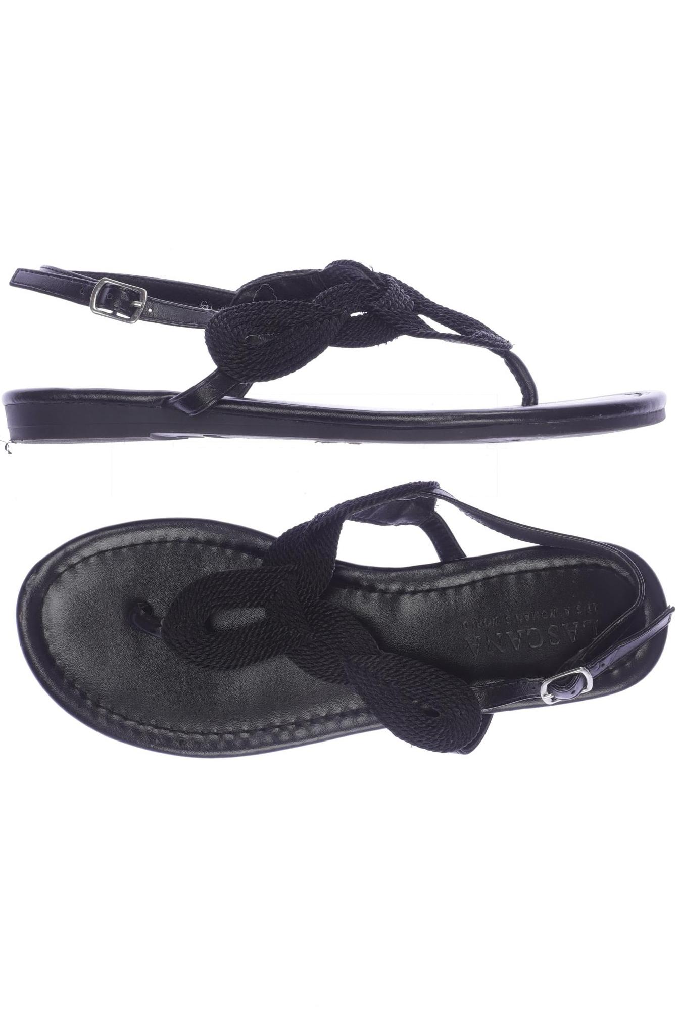 

LASCANA Damen Sandale, schwarz