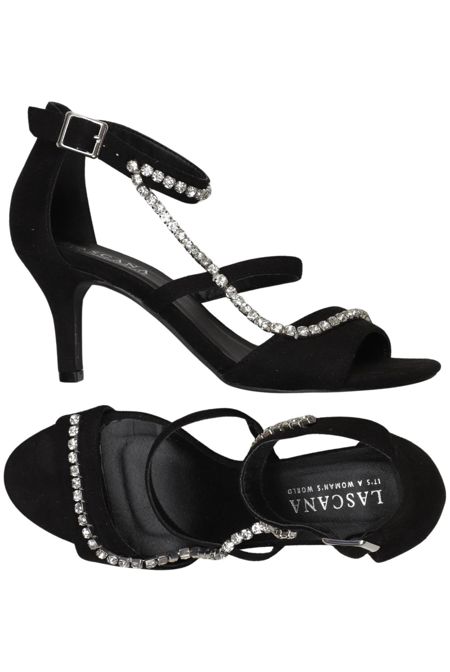 

Lascana Damen Sandale, schwarz, Gr. 38