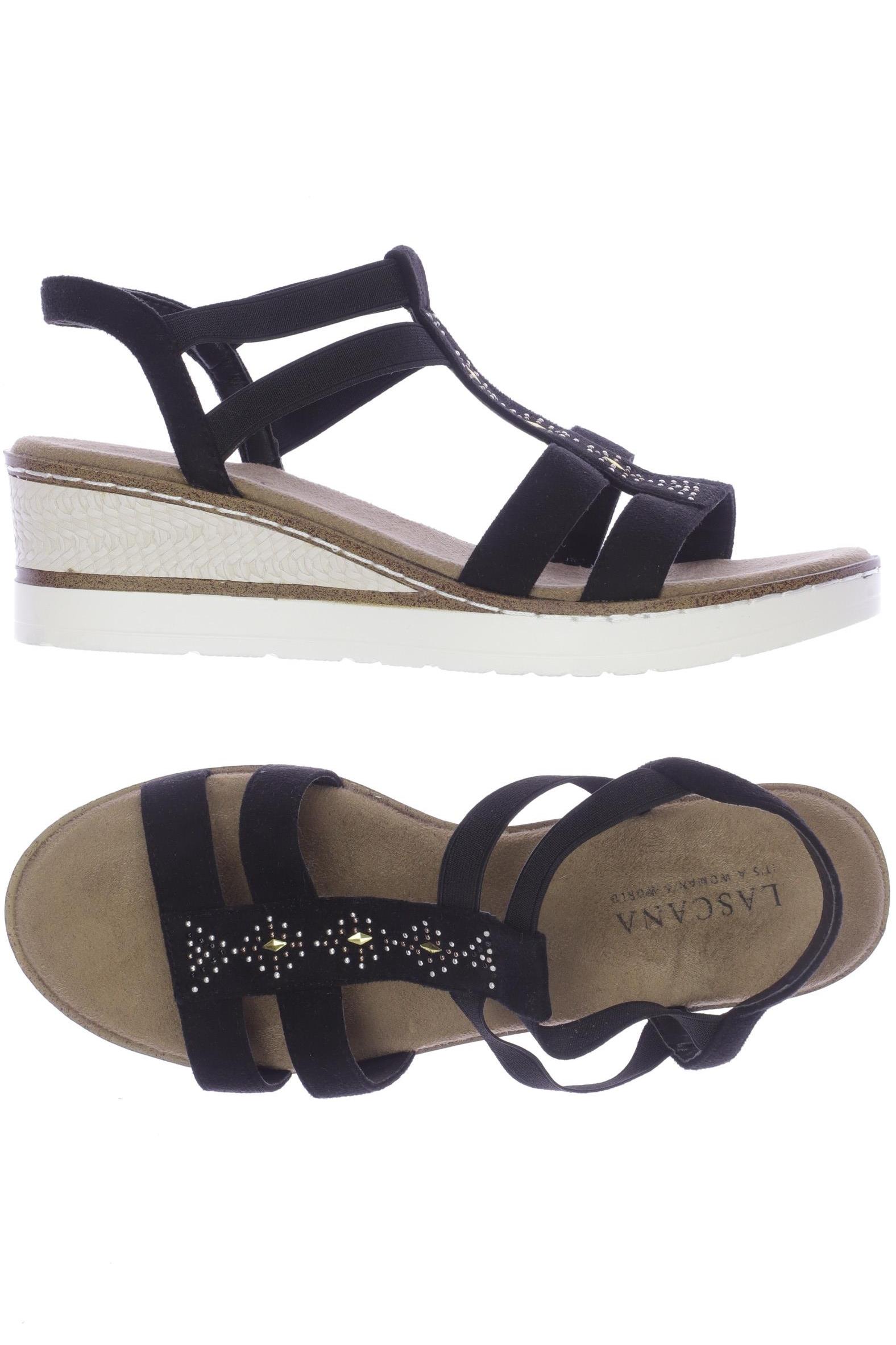 

Lascana Damen Sandale, schwarz, Gr. 41