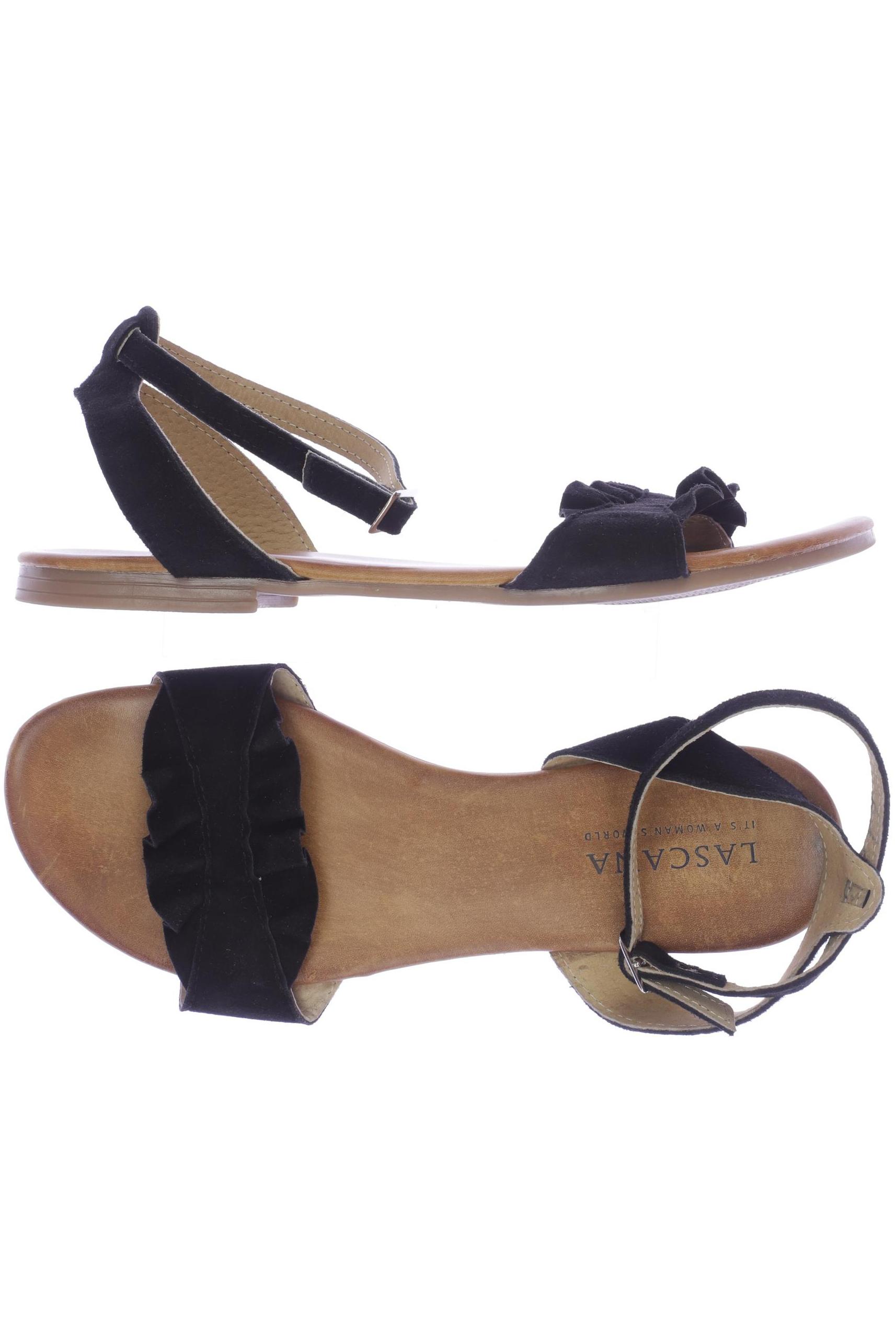 

Lascana Damen Sandale, schwarz, Gr. 38