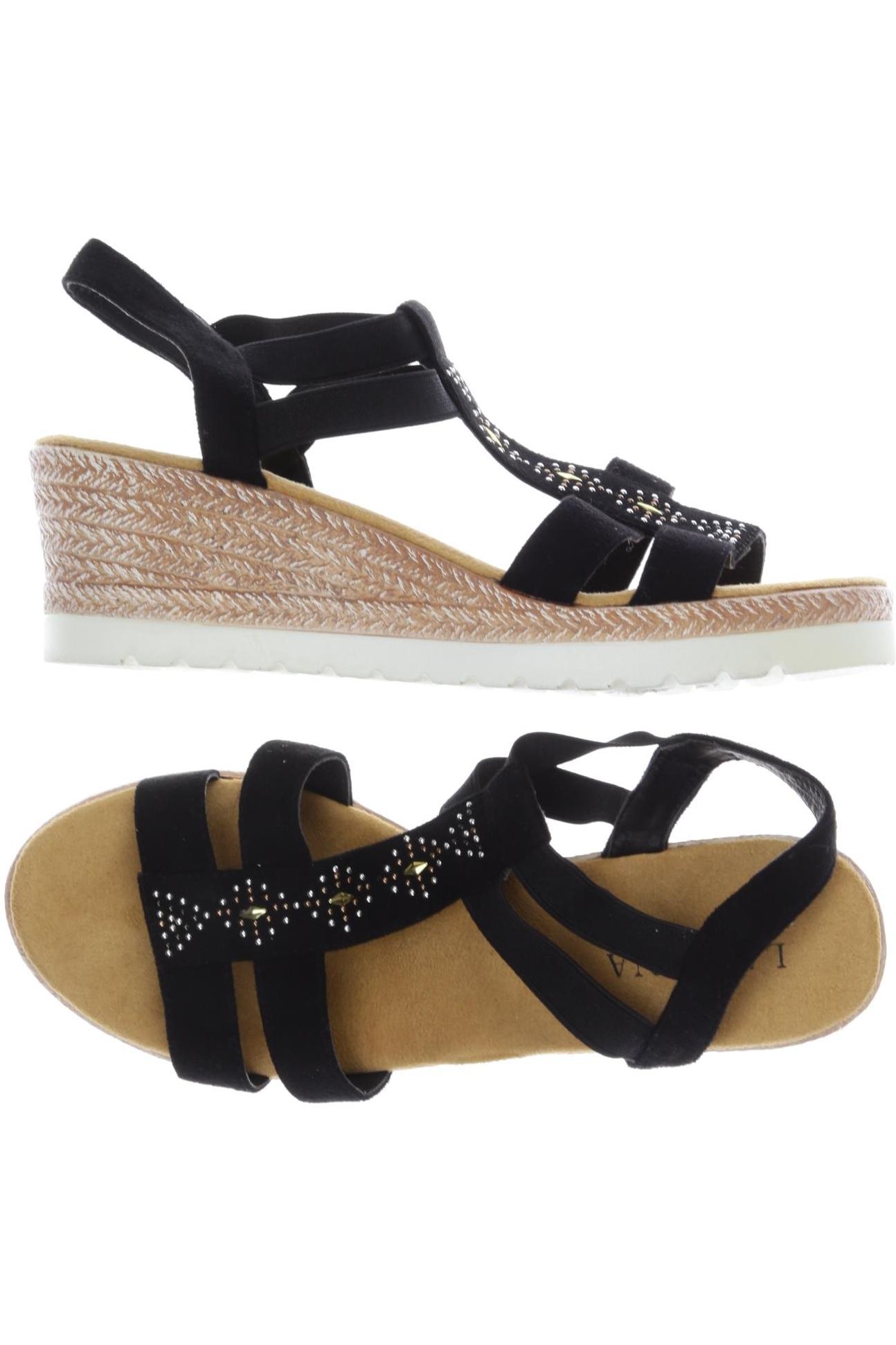 

Lascana Damen Sandale, schwarz, Gr. 38