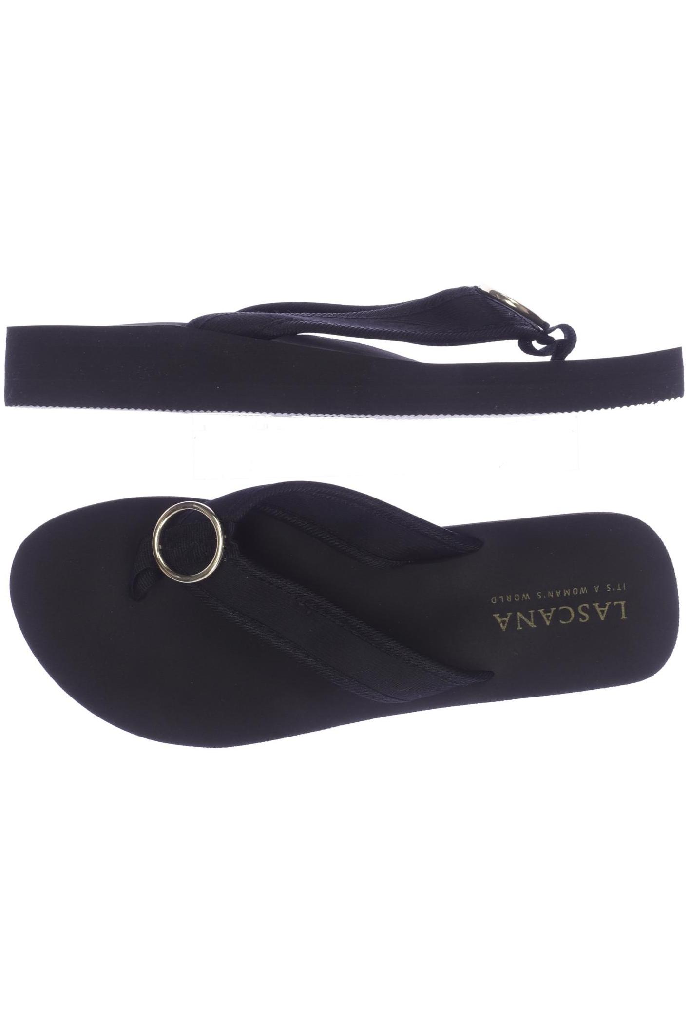

LASCANA Damen Sandale, schwarz