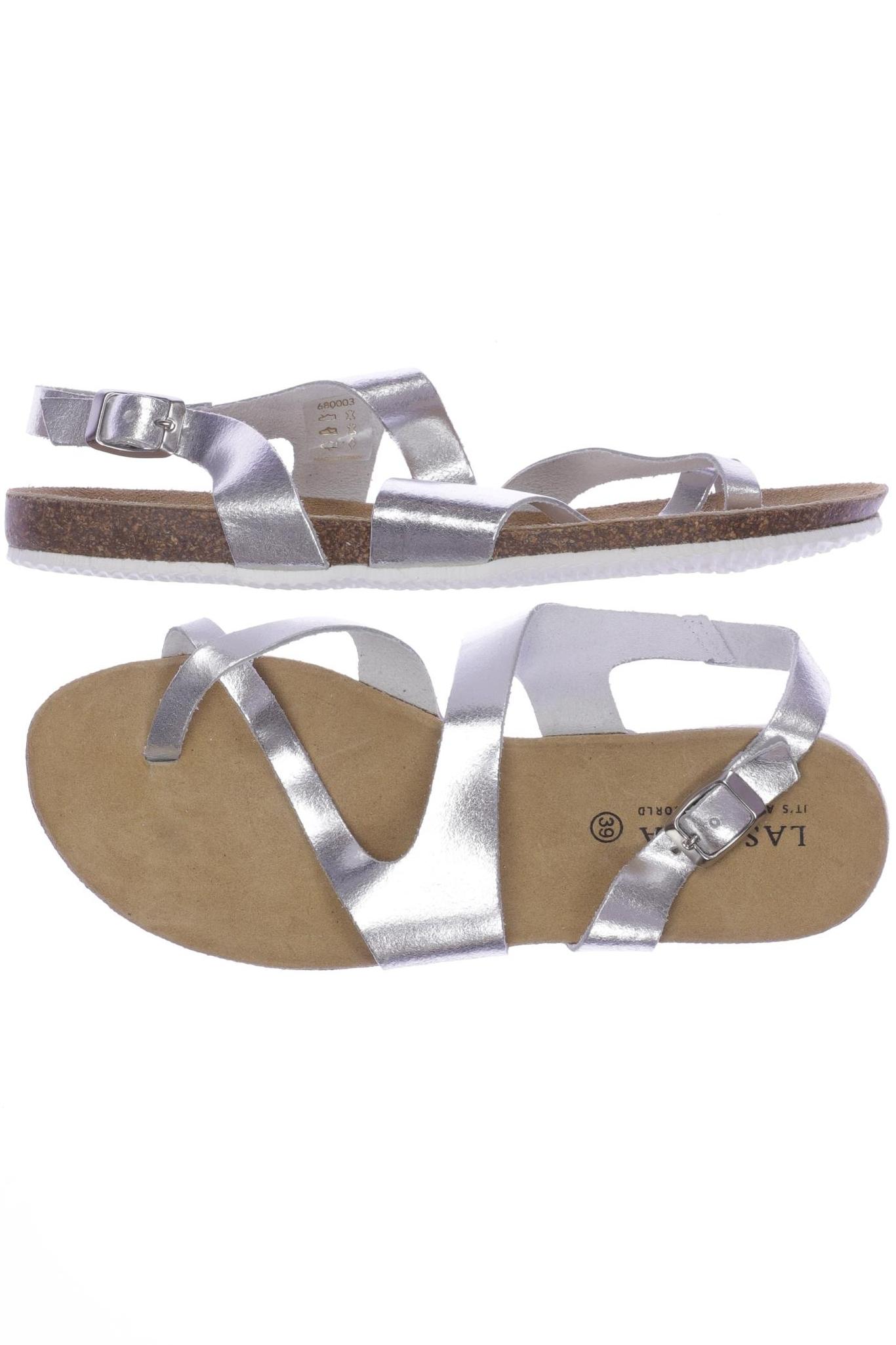

Lascana Damen Sandale, silber, Gr. 39