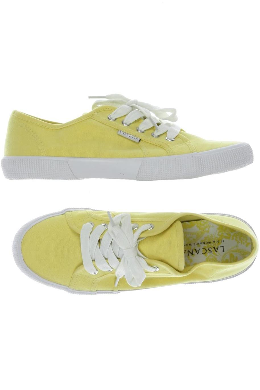 

Lascana Damen Sneakers, gelb, Gr. 39