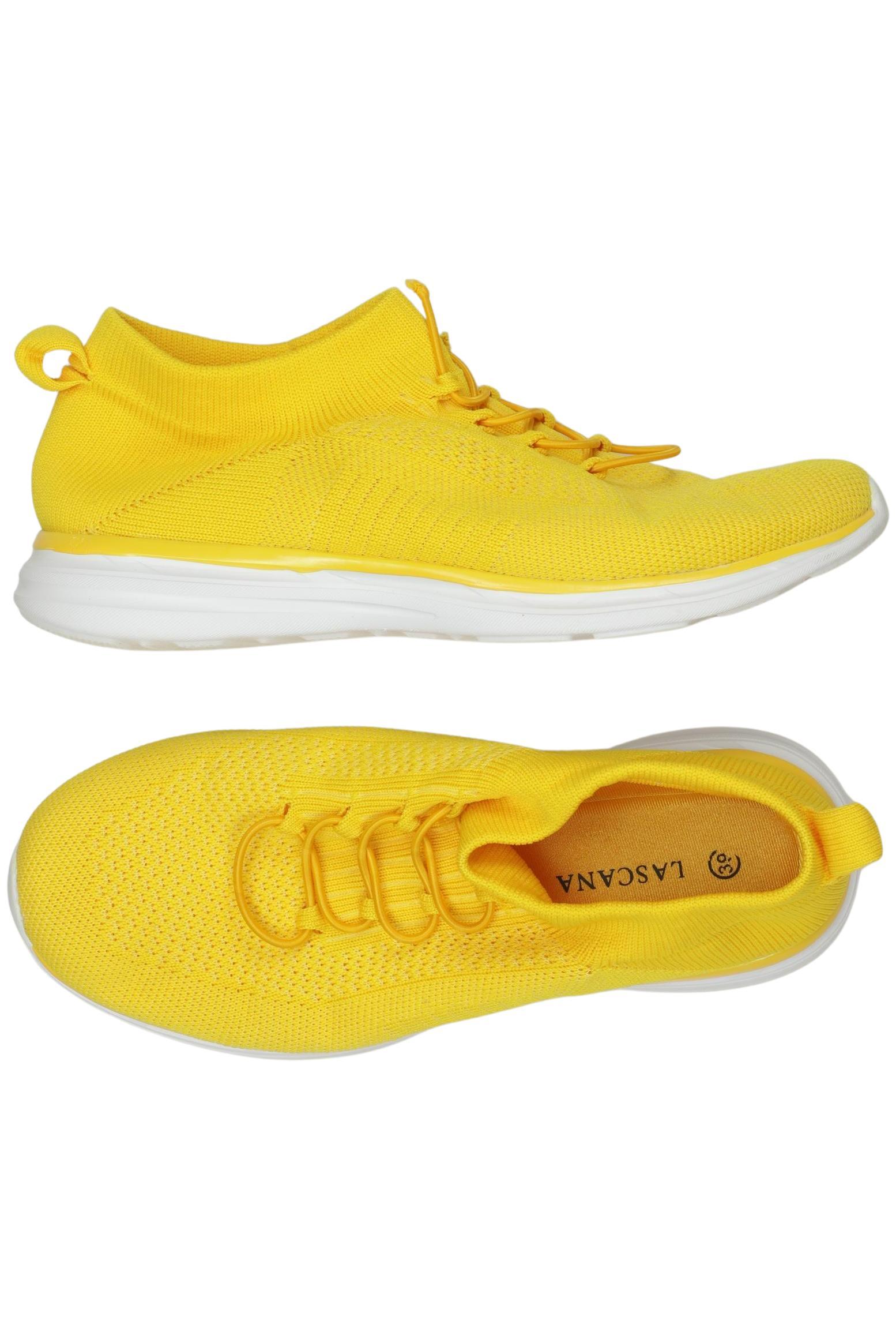 

Lascana Damen Sneakers, gelb, Gr. 39