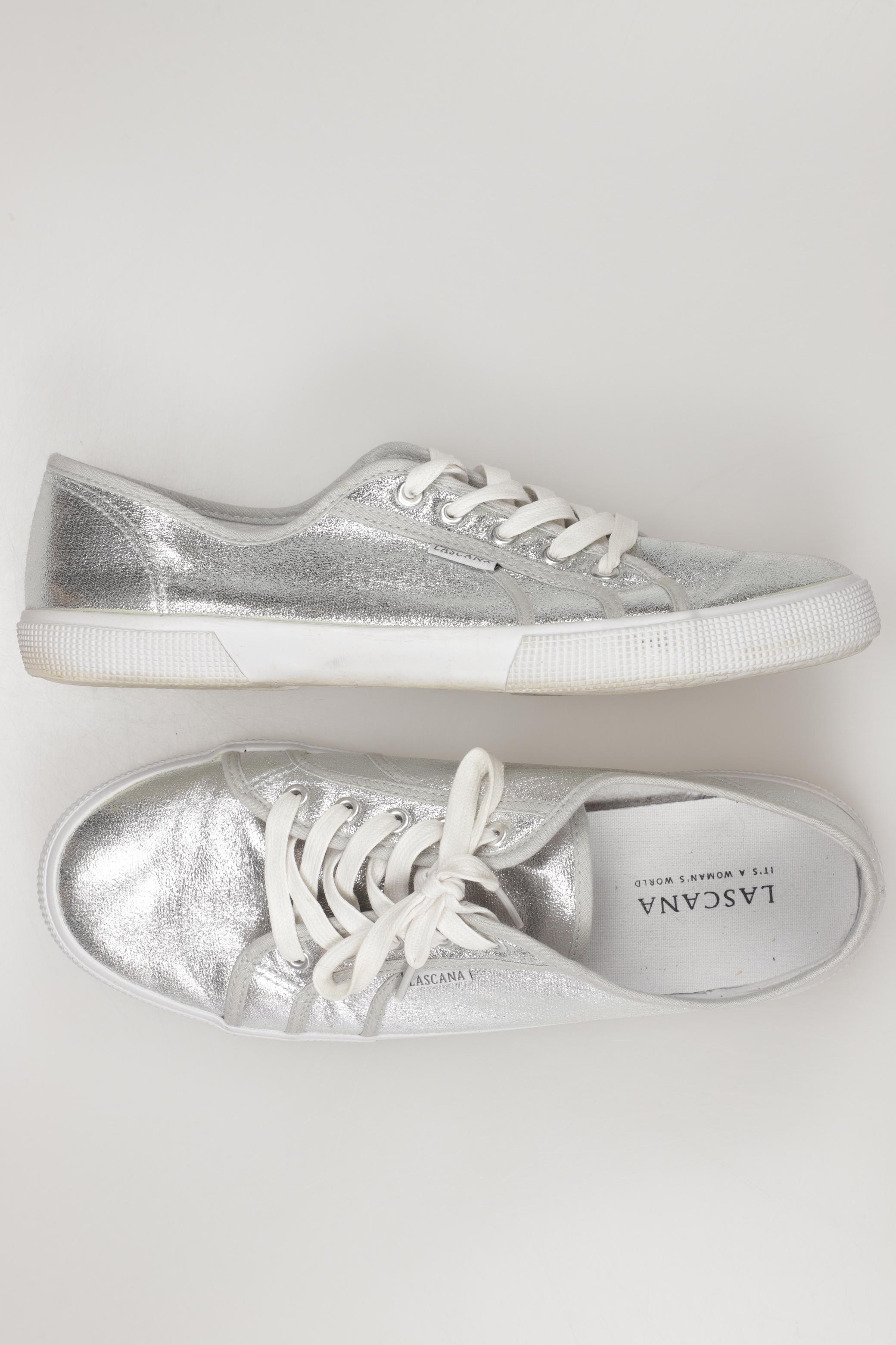 

Lascana Damen Sneakers, silber, Gr. 44