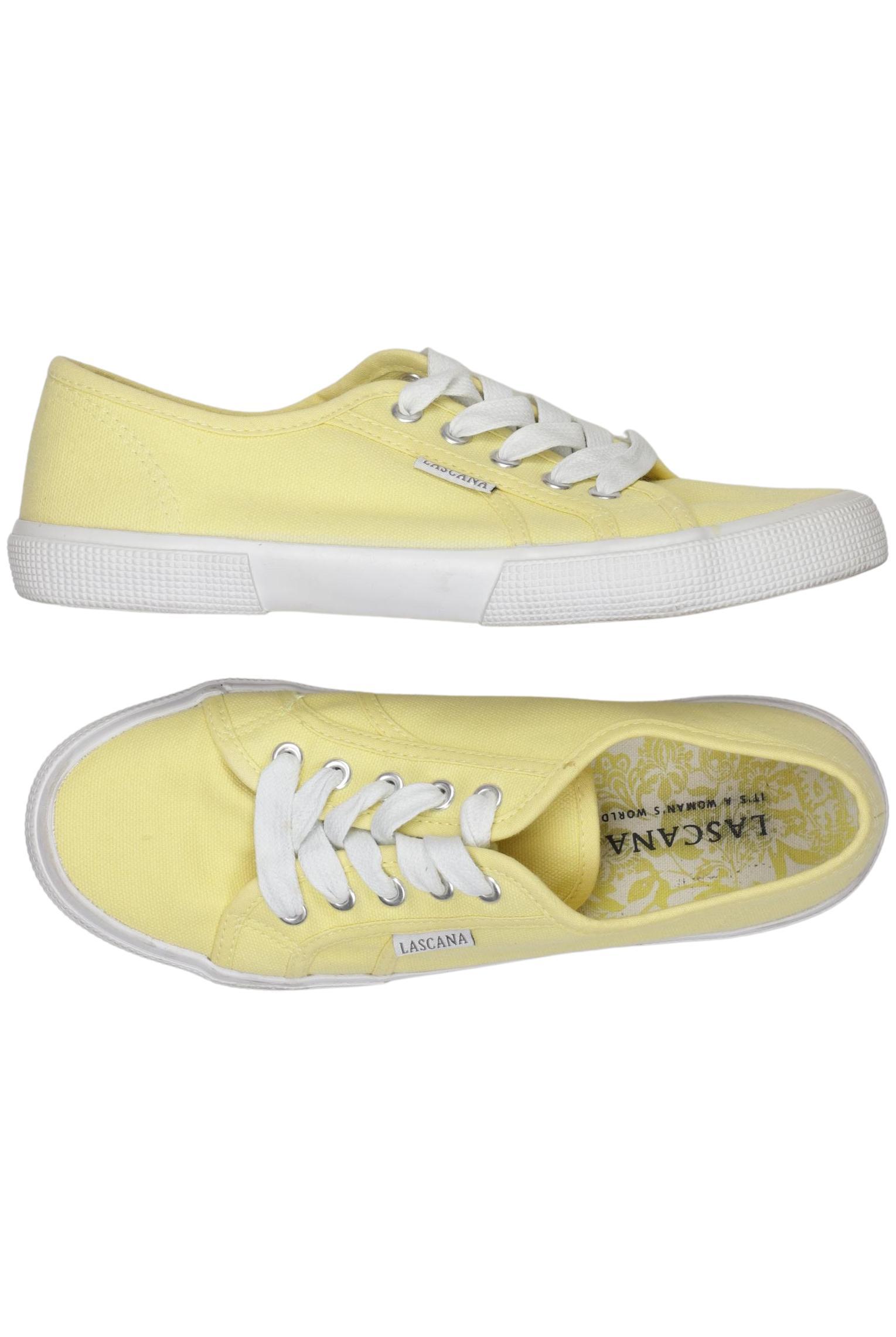 

Lascana Damen Sneakers, gelb, Gr. 38