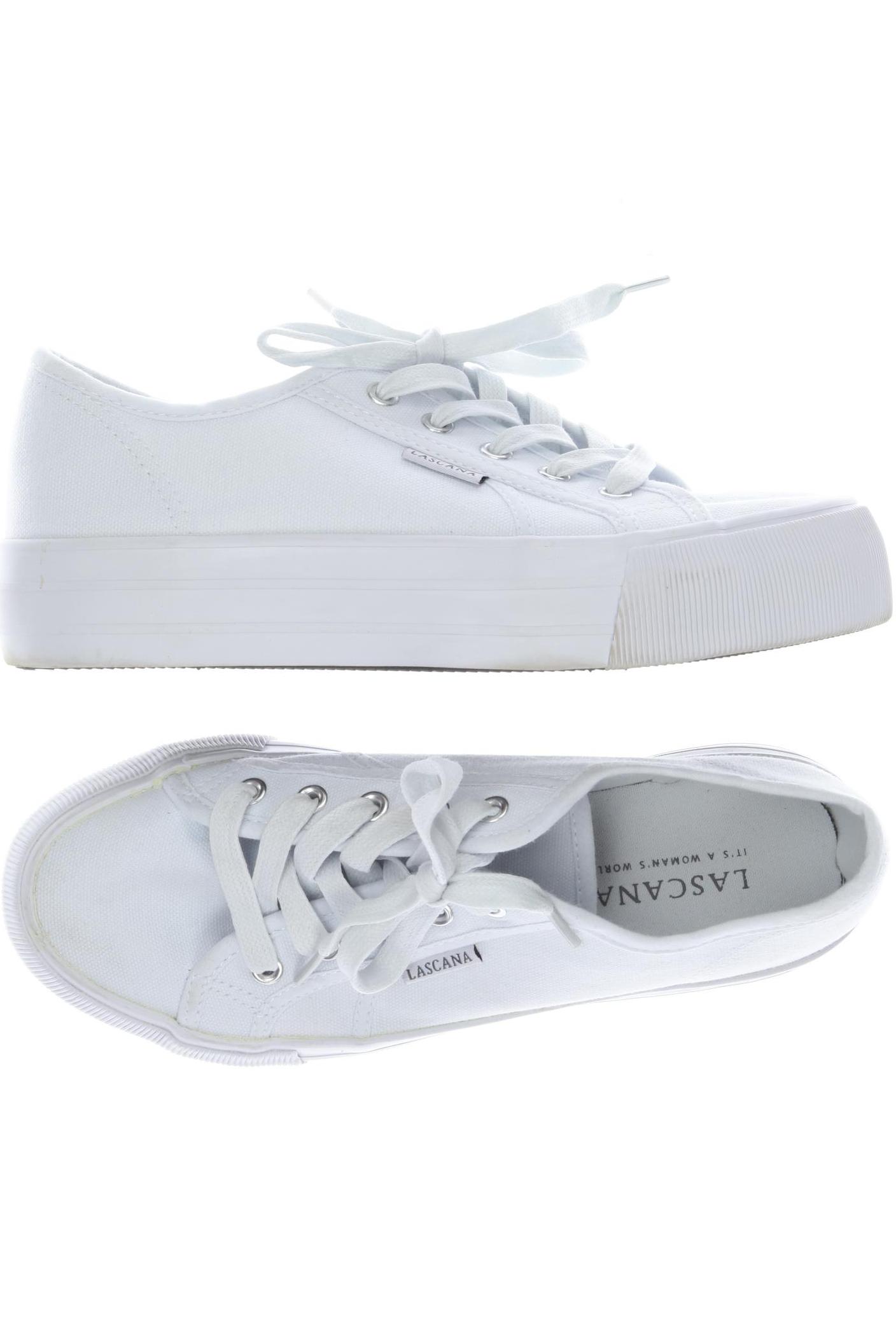 

Lascana Damen Sneakers, weiß, Gr. 39