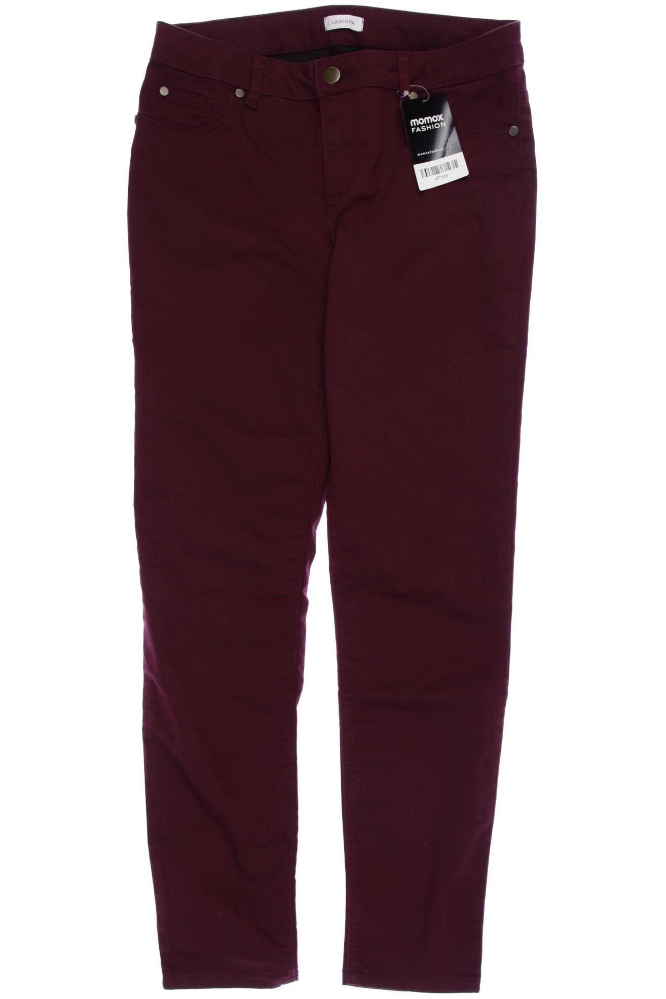 

Lascana Damen Stoffhose, bordeaux, Gr. 38