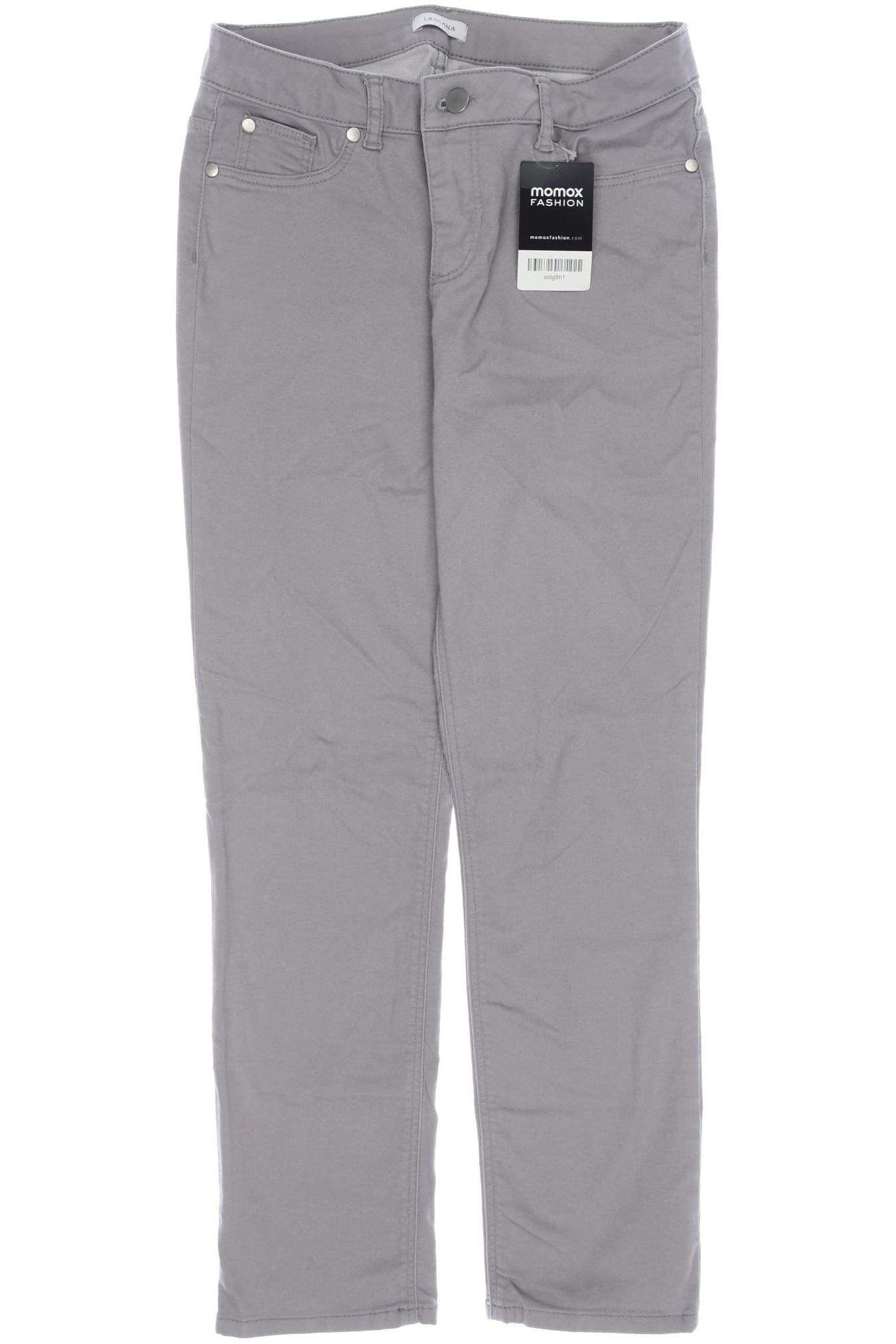 

Lascana Damen Stoffhose, grau, Gr. 28