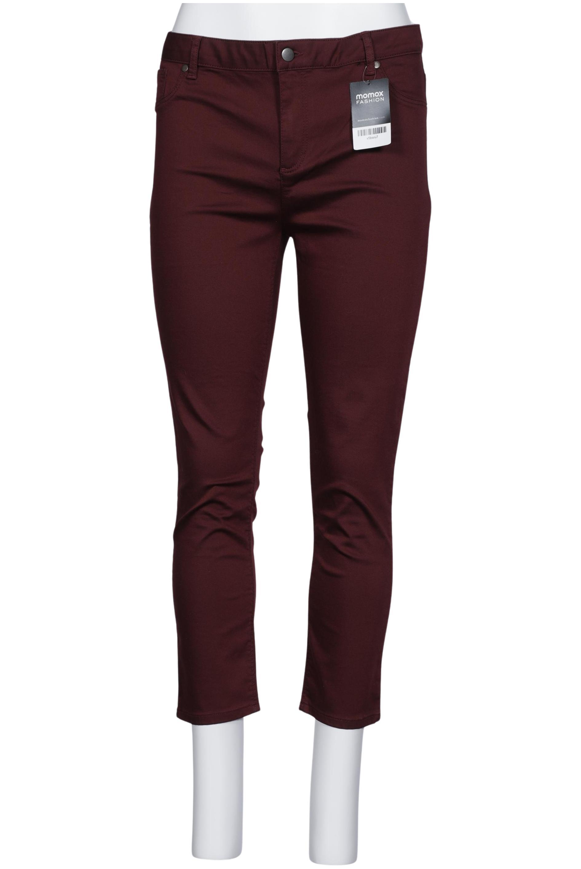 

Lascana Damen Stoffhose, bordeaux, Gr. 46