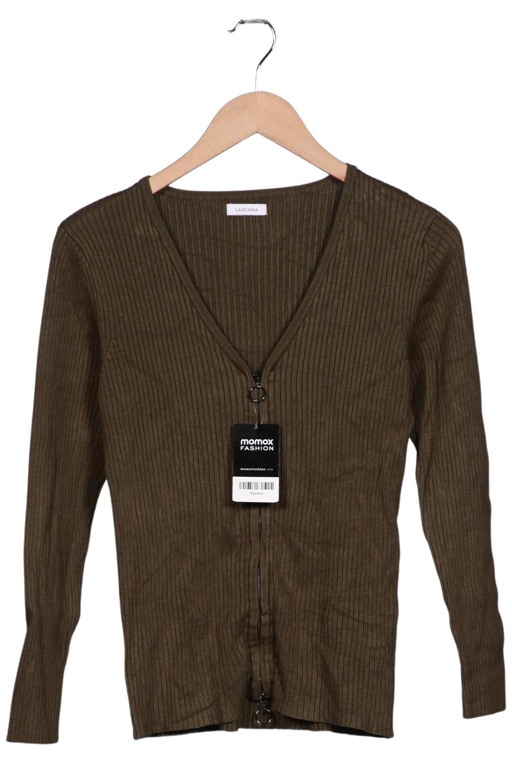 

Lascana Damen Strickjacke, grün, Gr. 36