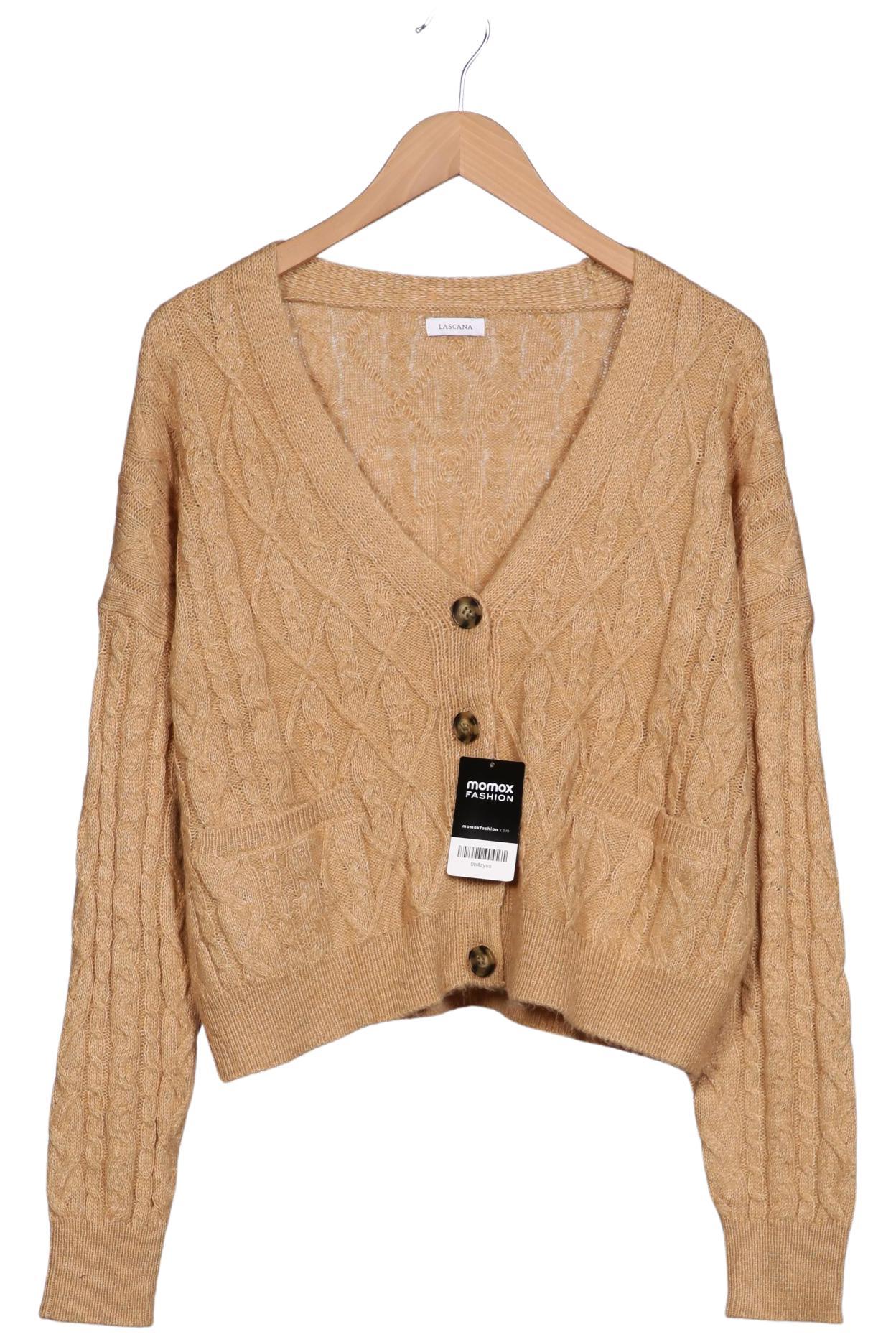 

Lascana Damen Strickjacke, beige, Gr. 36