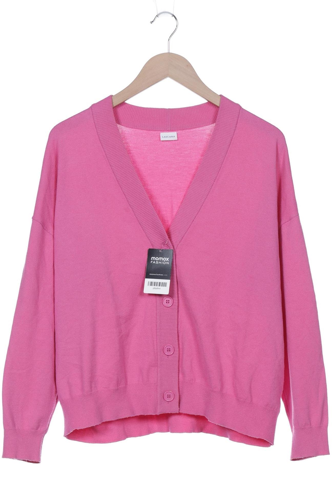 

Lascana Damen Strickjacke, pink, Gr. 44