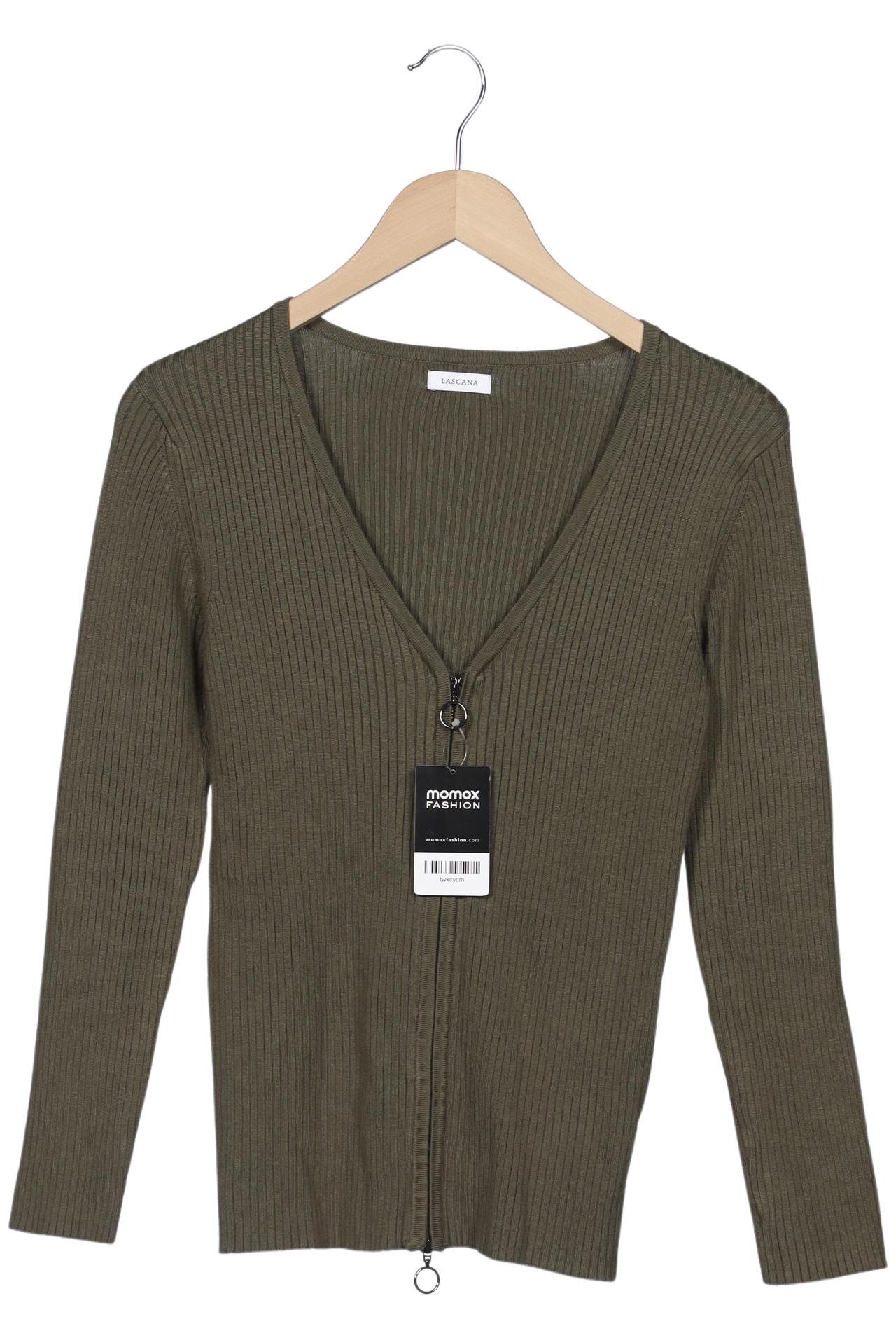 

Lascana Damen Strickjacke, grün, Gr. 36