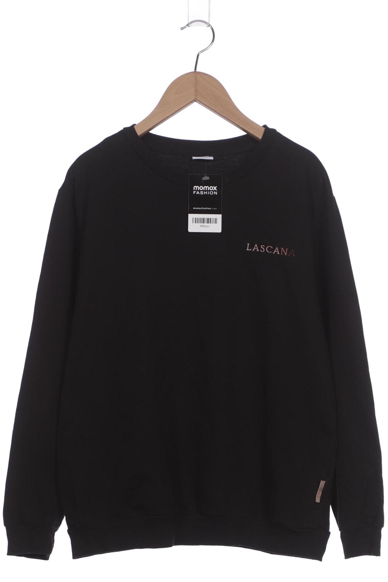 

Lascana Damen Sweatshirt, schwarz, Gr. 40