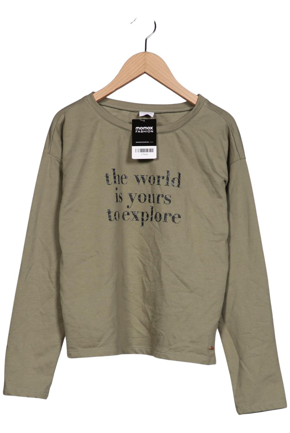 

Lascana Damen Sweatshirt, grün, Gr. 32