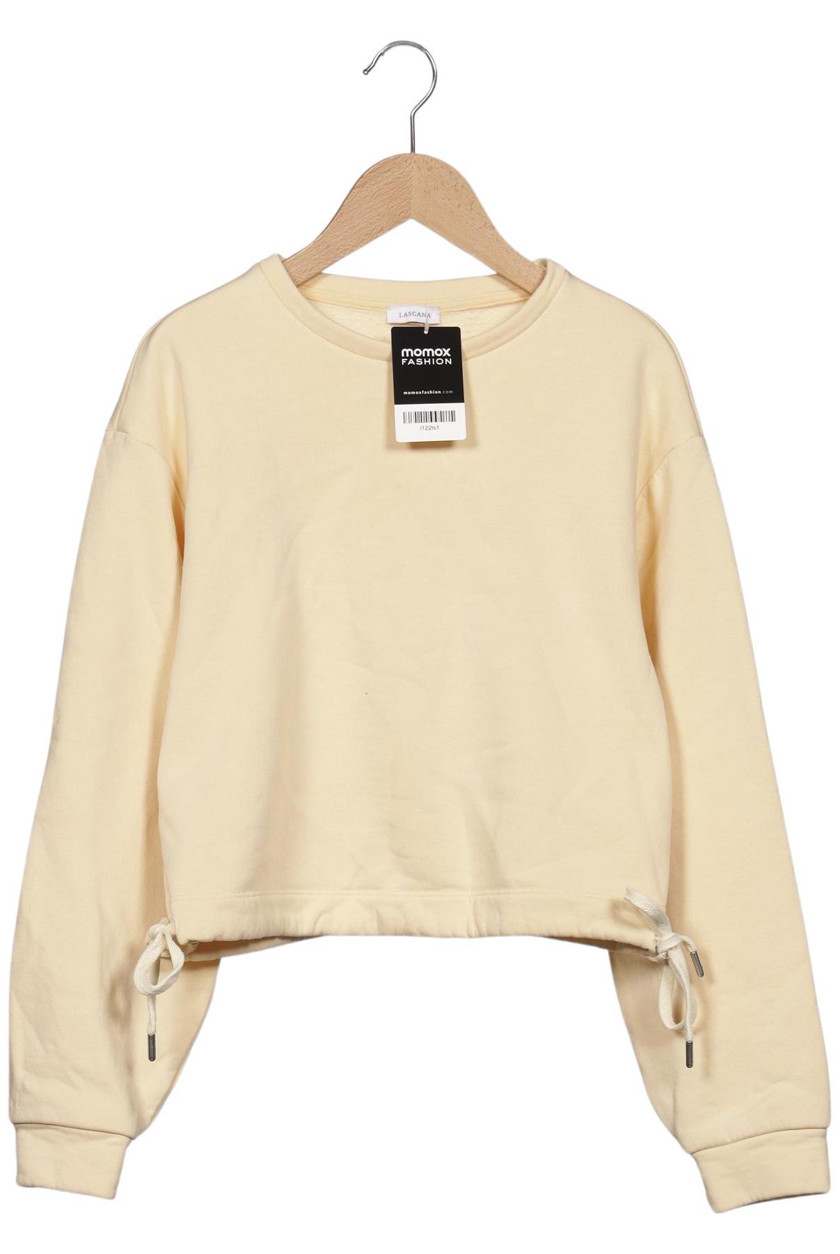 

Lascana Damen Sweatshirt, cremeweiß, Gr. 36