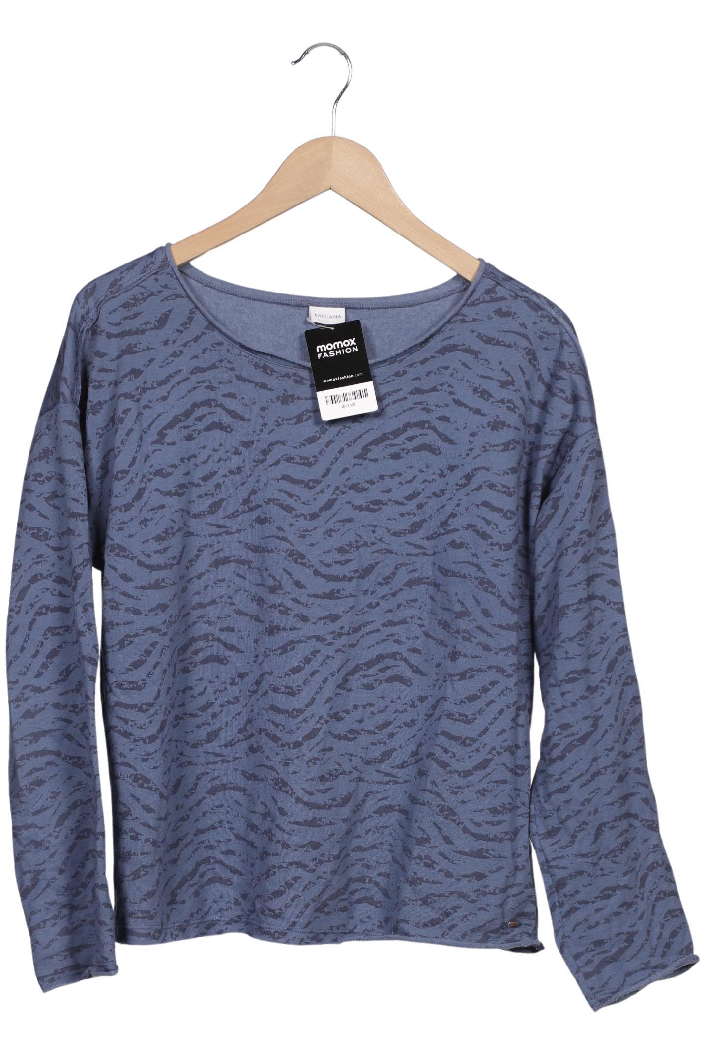 

Lascana Damen Sweatshirt, blau, Gr. 48