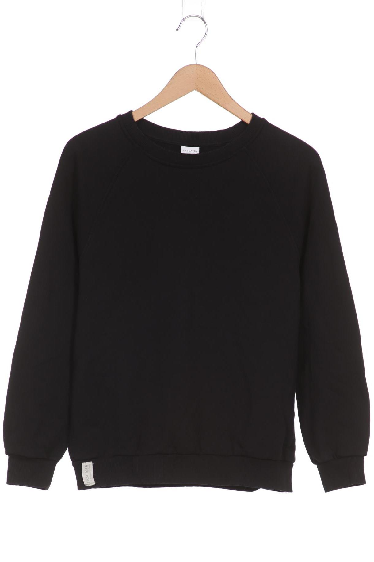 

Lascana Damen Sweatshirt, schwarz, Gr. 40
