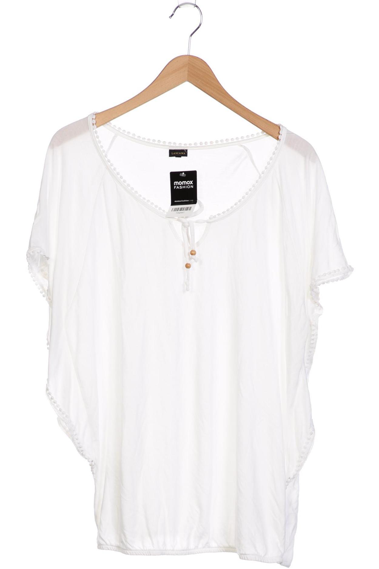 

LASCANA Damen T-Shirt, weiß