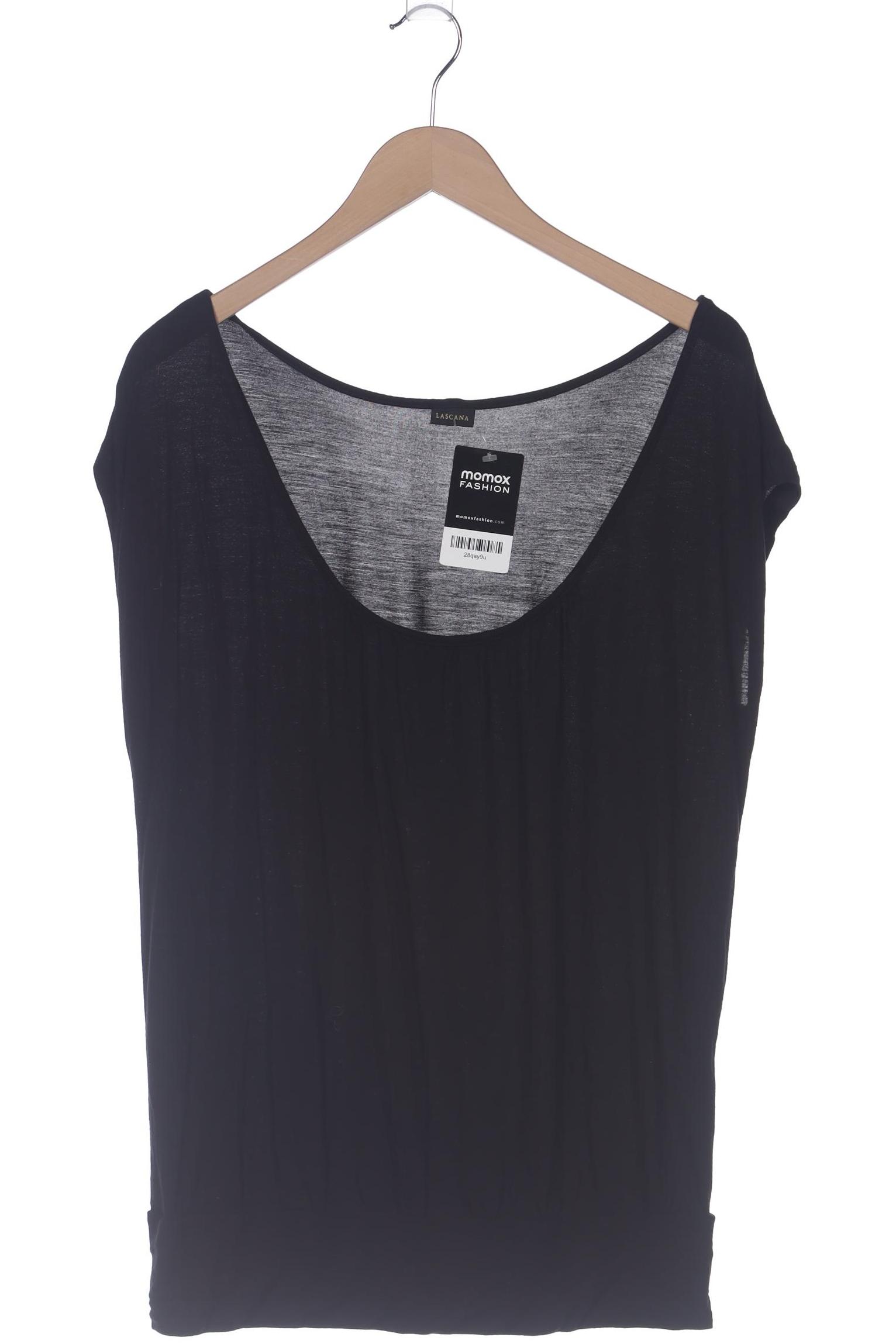 

Lascana Damen T-Shirt, schwarz, Gr. 44