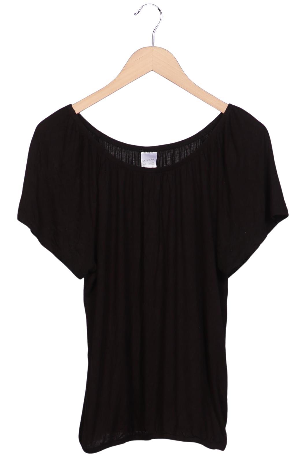 

Lascana Damen T-Shirt, schwarz, Gr. 40
