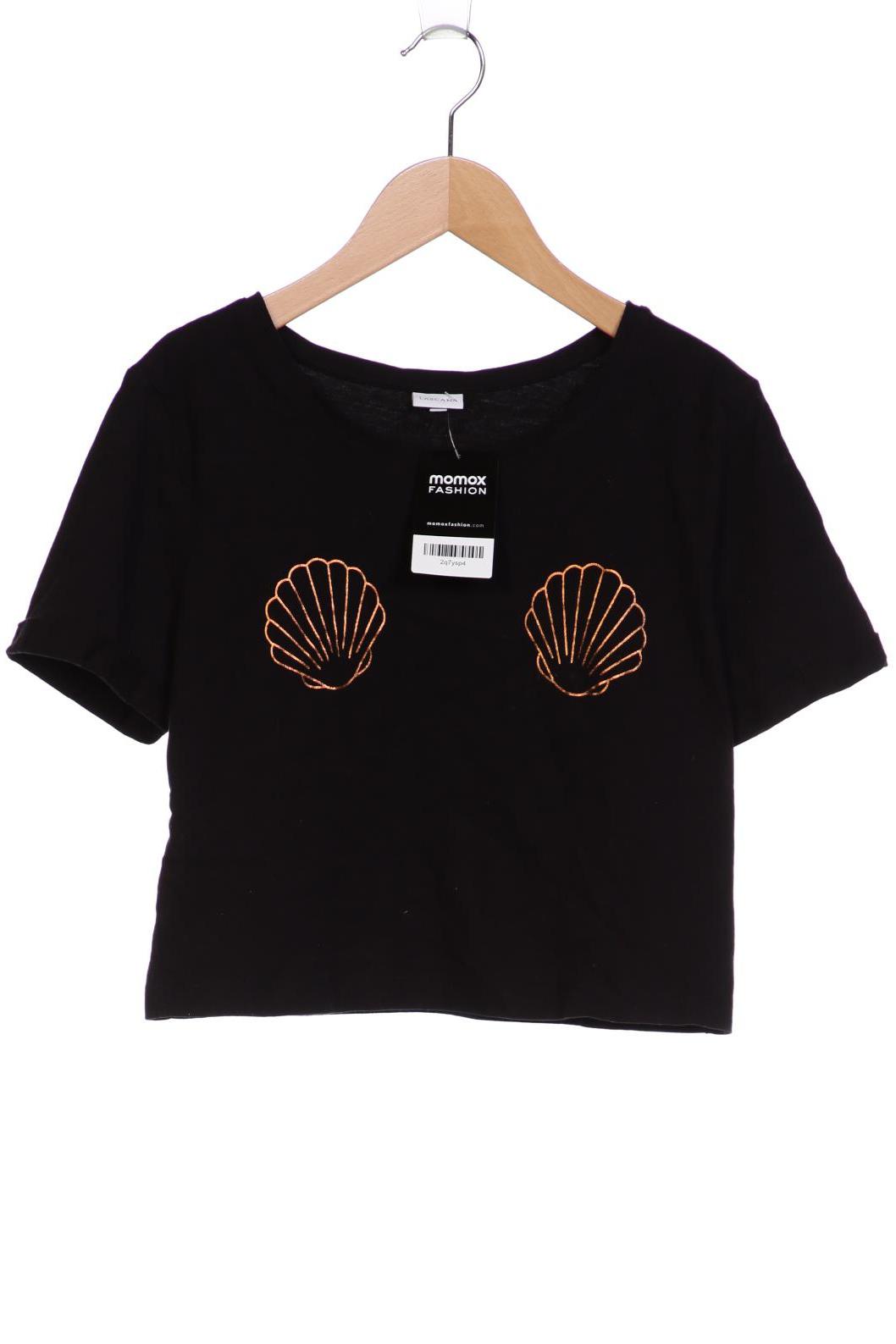 

Lascana Damen T-Shirt, schwarz, Gr. 36