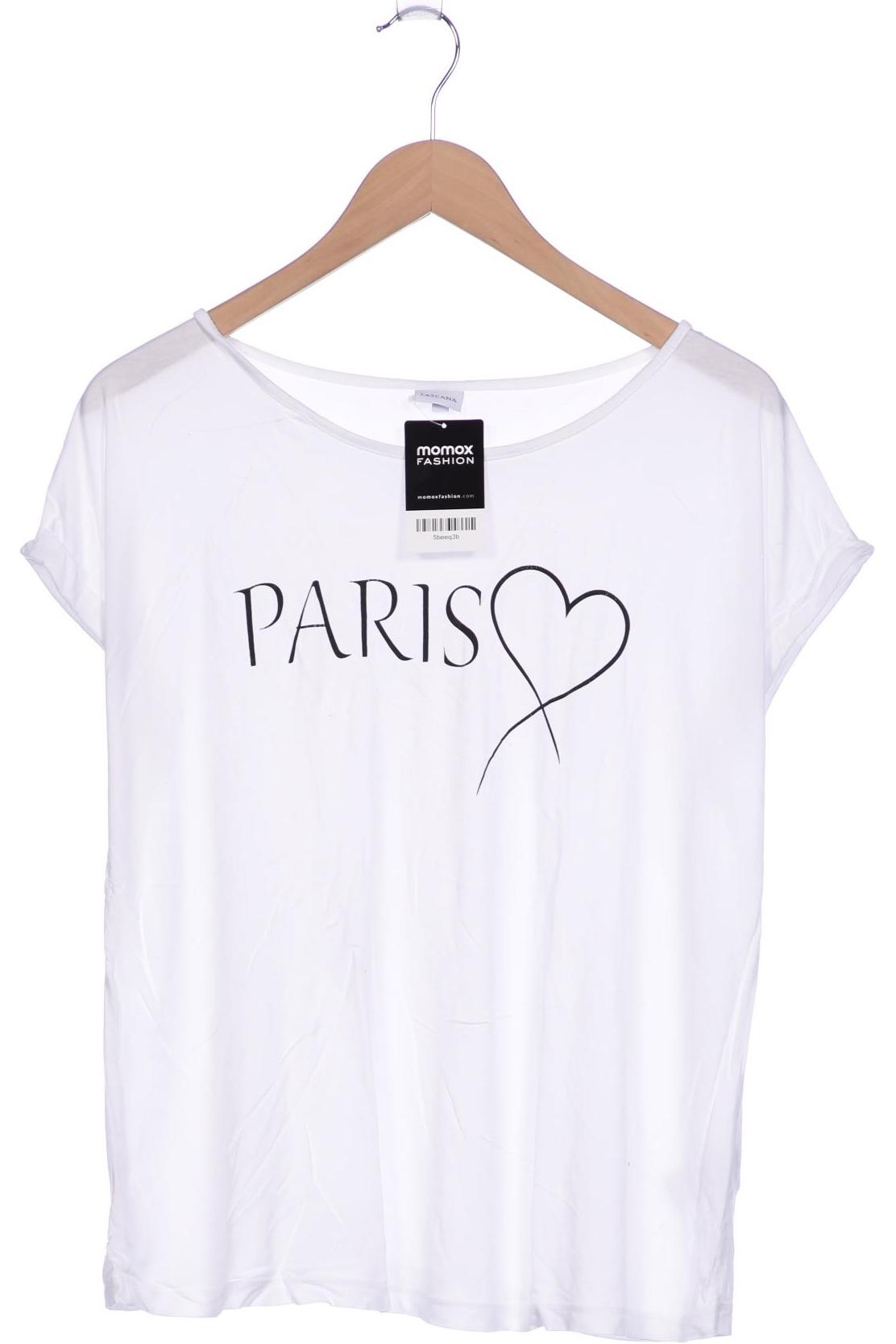 

Lascana Damen T-Shirt, weiß, Gr. 40