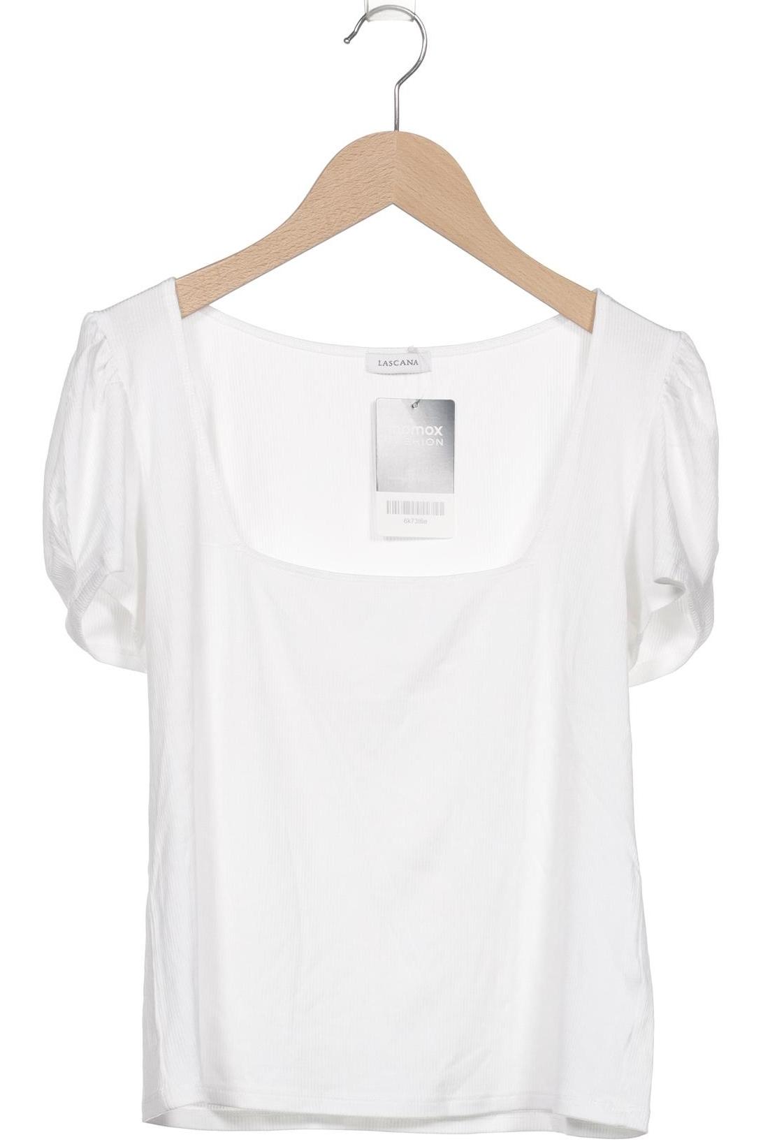

Lascana Damen T-Shirt, weiß, Gr. 38