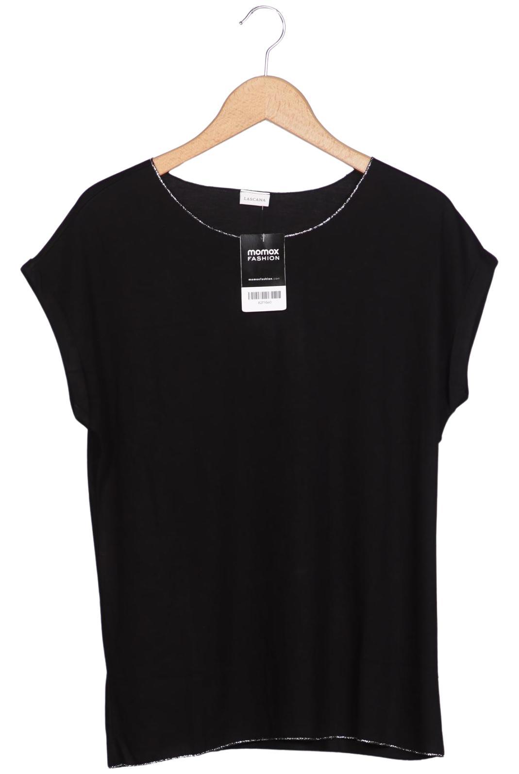

Lascana Damen T-Shirt, schwarz, Gr. 36