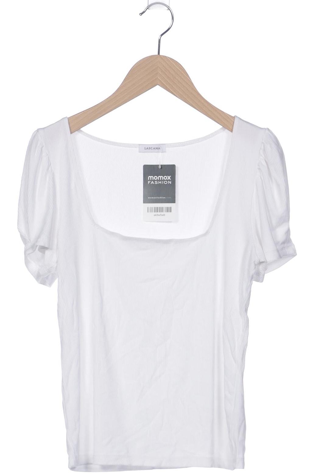 

Lascana Damen T-Shirt, weiß, Gr. 36