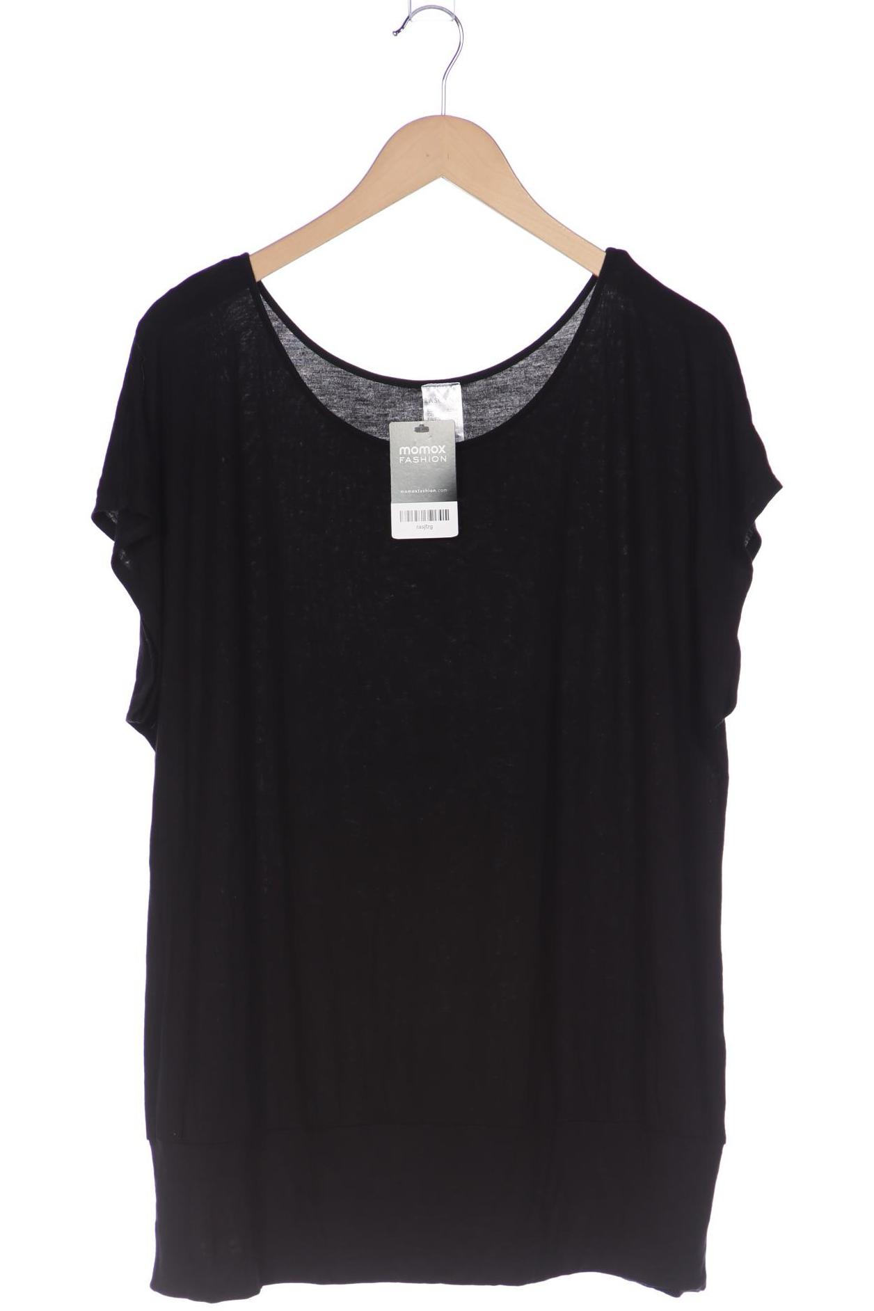 

Lascana Damen T-Shirt, schwarz, Gr. 52