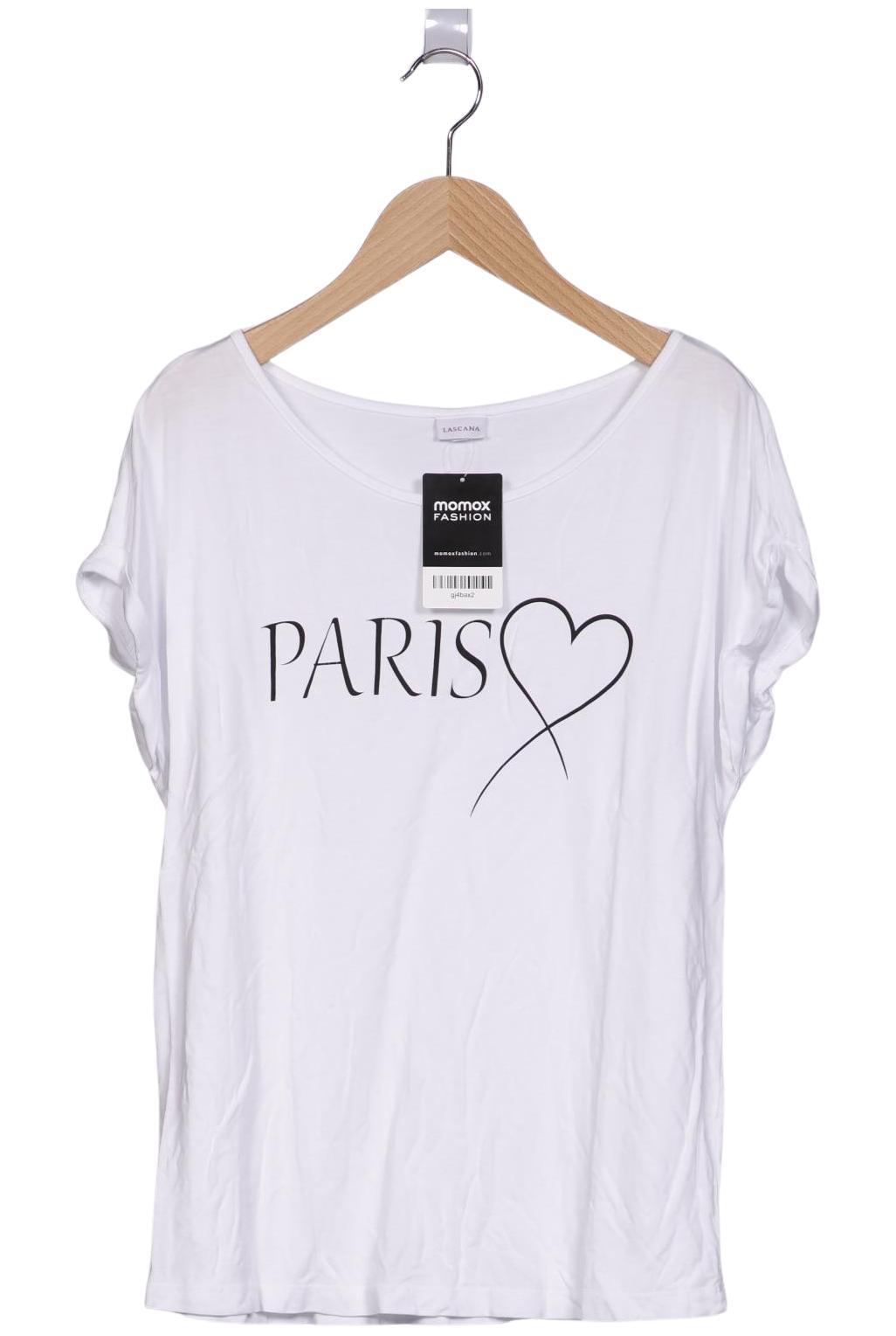 

Lascana Damen T-Shirt, weiß, Gr. 36
