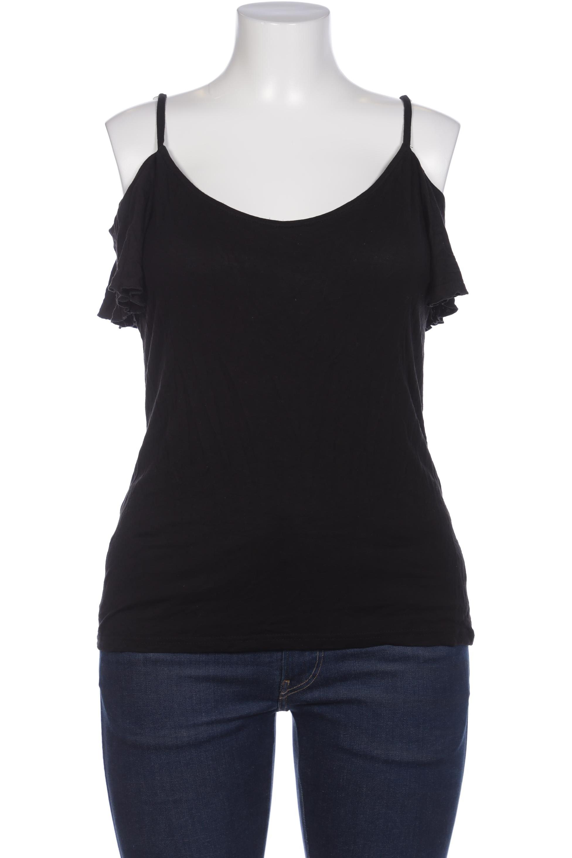 

Lascana Damen T-Shirt, schwarz, Gr. 44