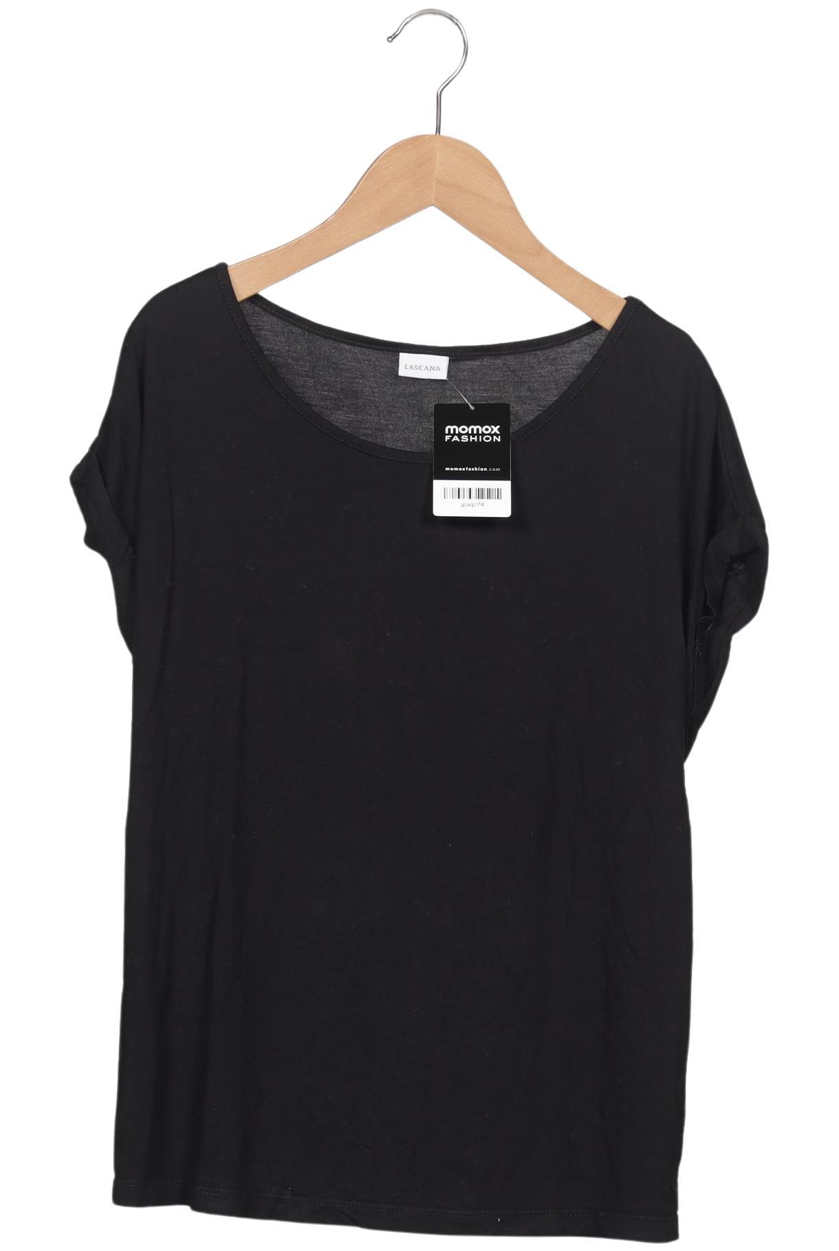 

Lascana Damen T-Shirt, schwarz, Gr. 36