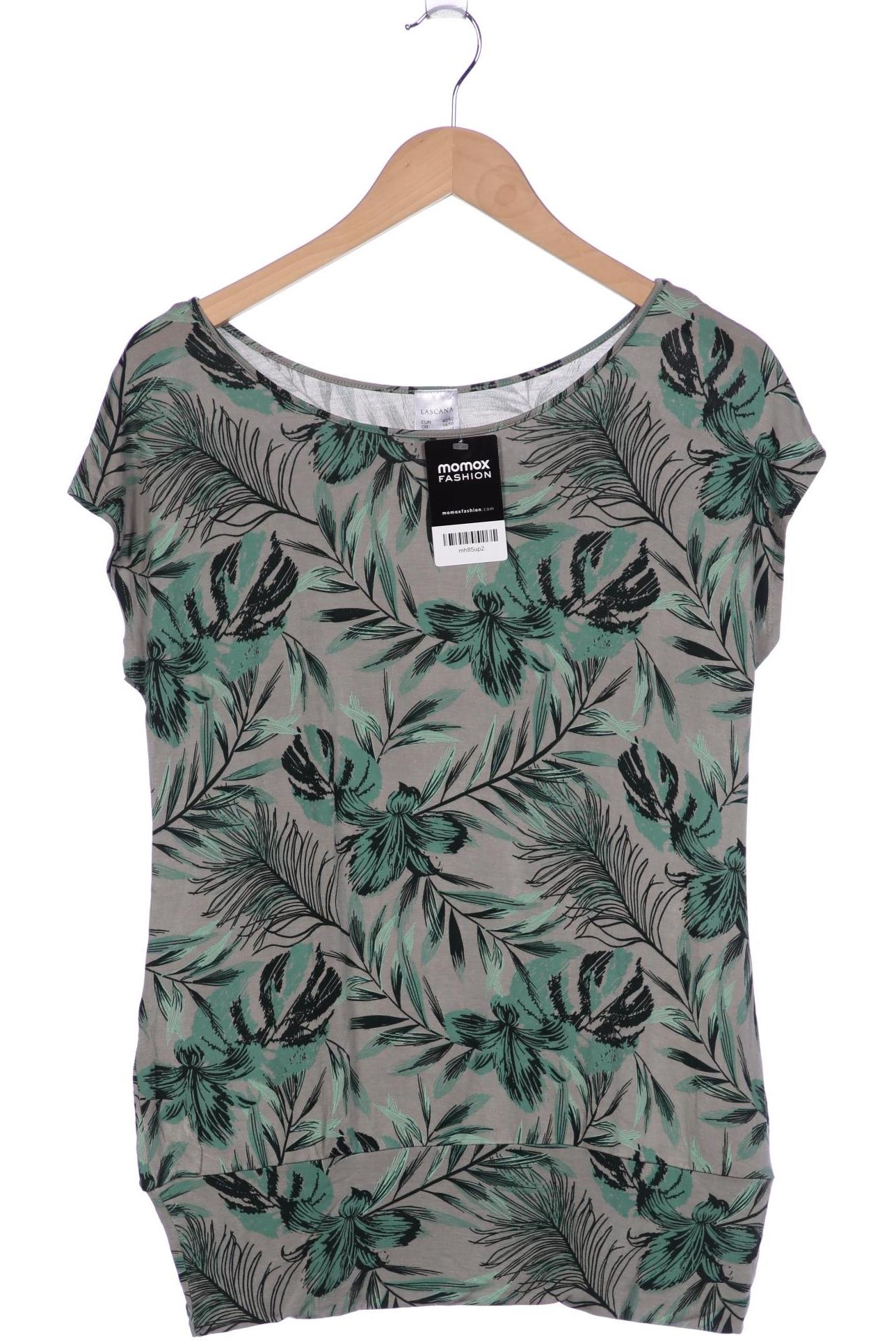 

Lascana Damen T-Shirt, grün, Gr. 40