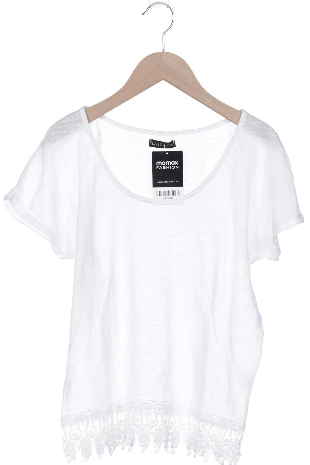 

Lascana Damen T-Shirt, weiß, Gr. 38