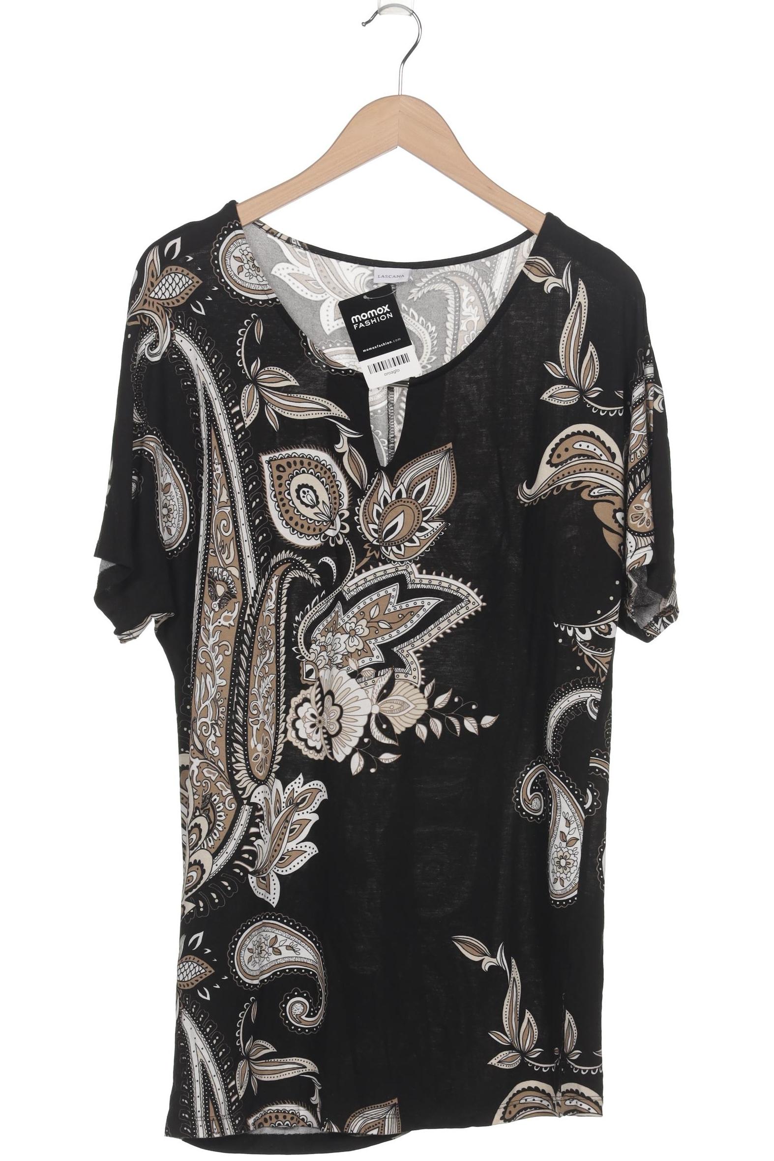 

Lascana Damen T-Shirt, schwarz, Gr. 36